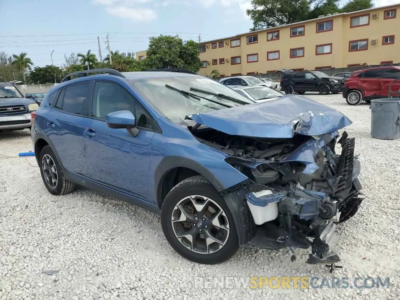 4 Photograph of a damaged car JF2GTAEC4L8203785 SUBARU CROSSTREK 2020