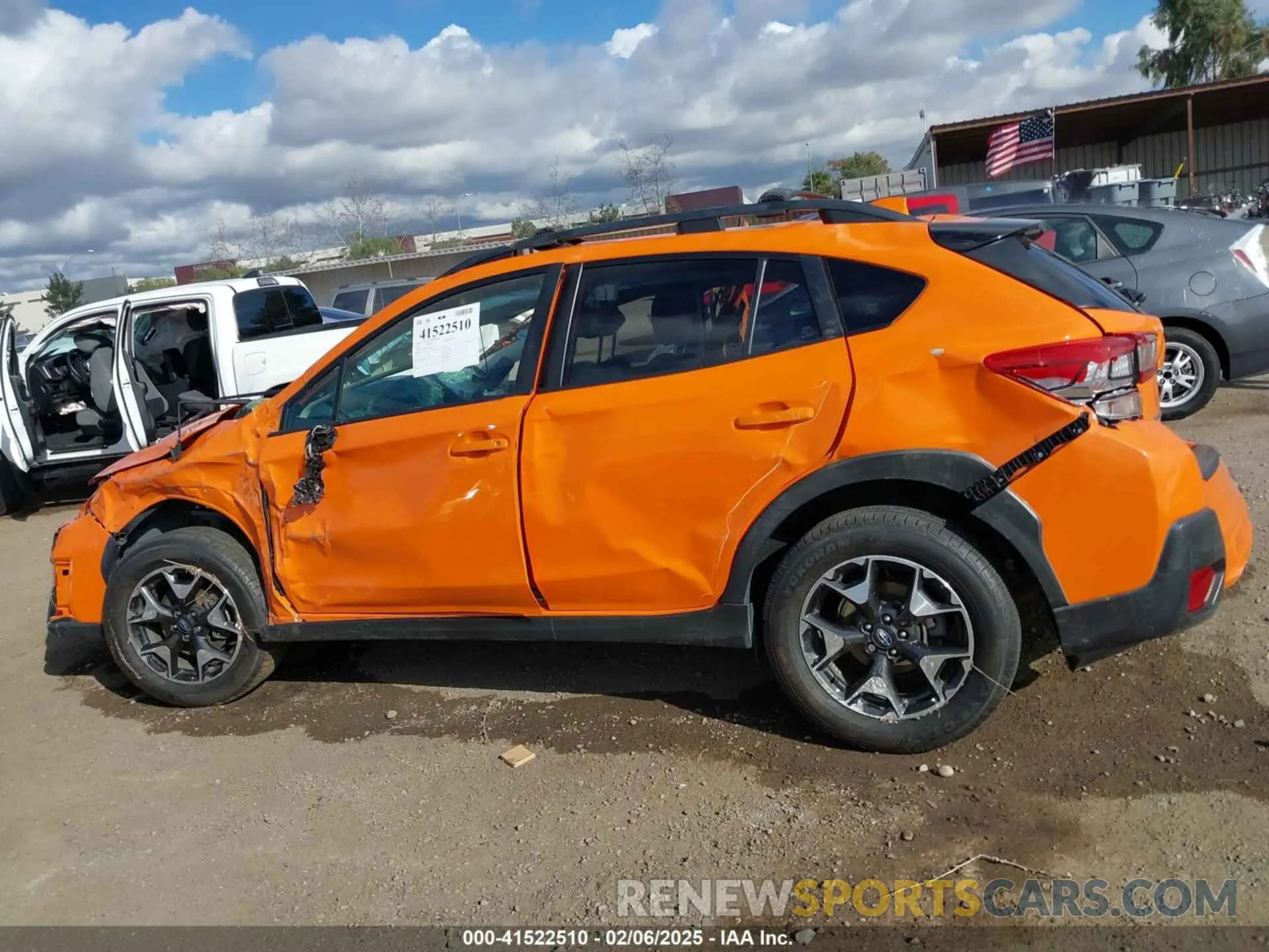 14 Photograph of a damaged car JF2GTAEC4LH242845 SUBARU CROSSTREK 2020