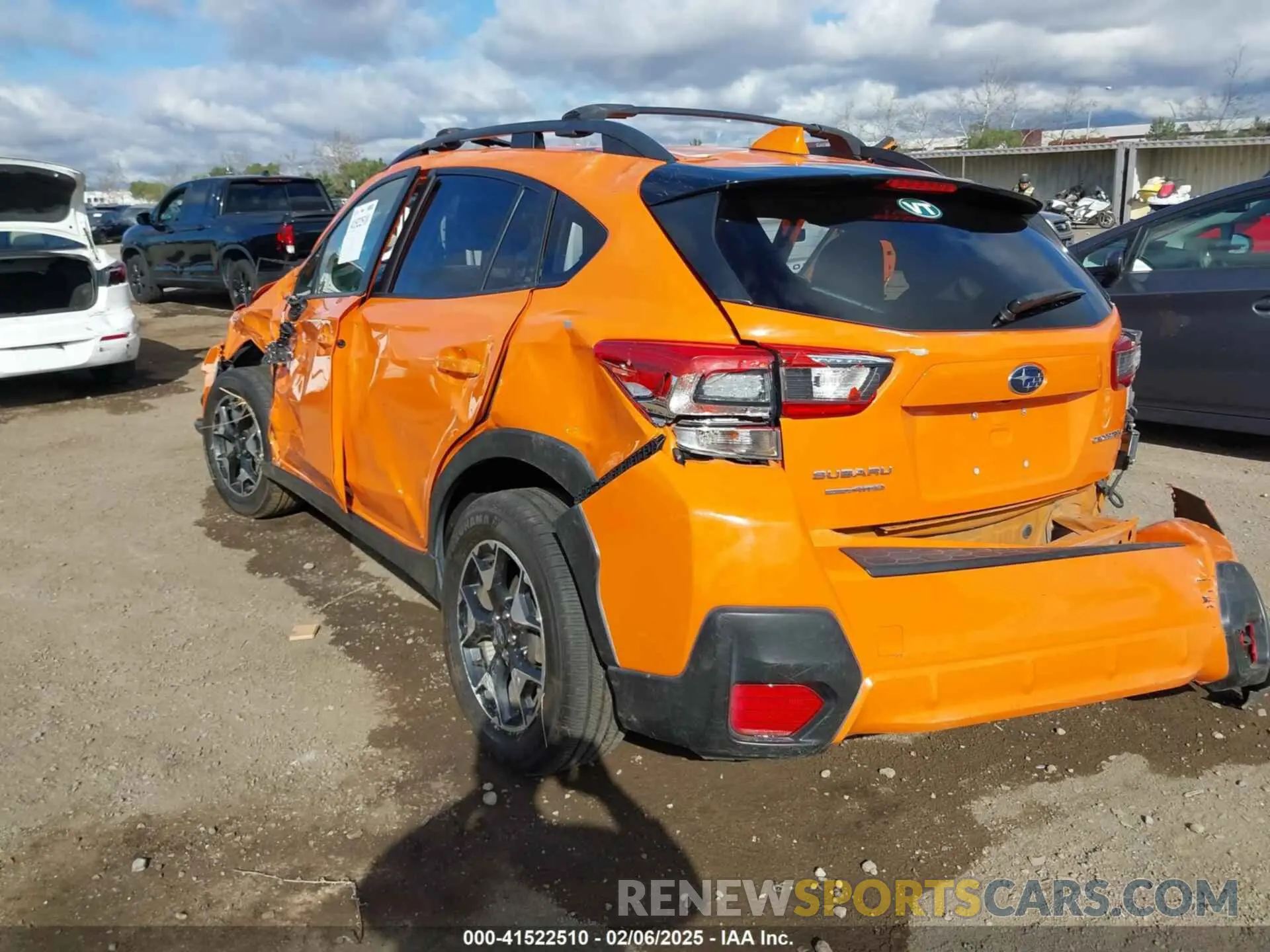 3 Photograph of a damaged car JF2GTAEC4LH242845 SUBARU CROSSTREK 2020