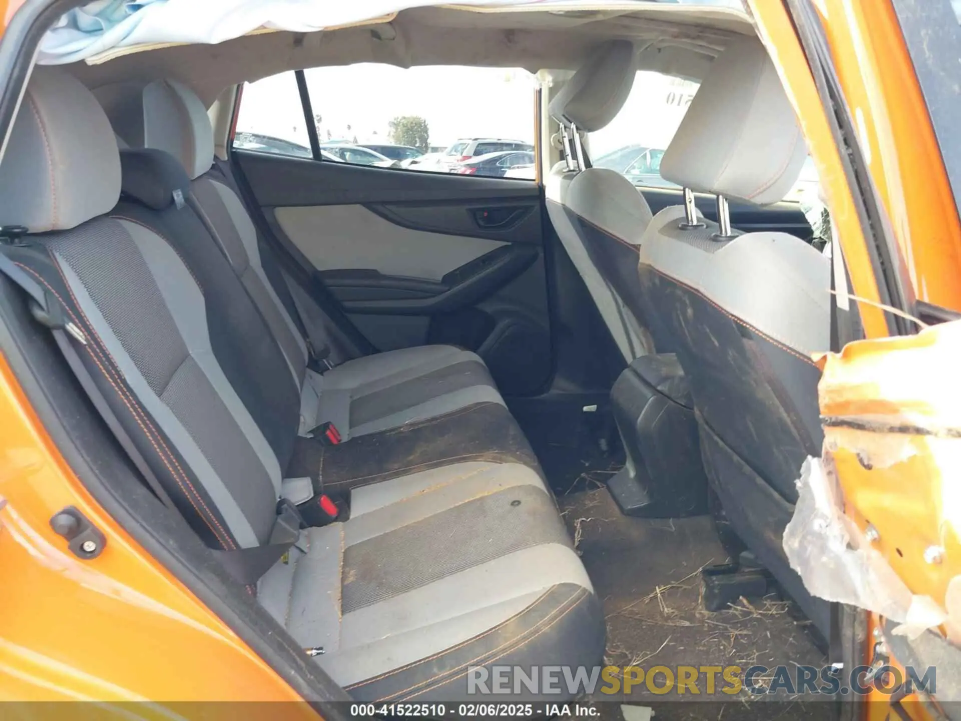 8 Photograph of a damaged car JF2GTAEC4LH242845 SUBARU CROSSTREK 2020
