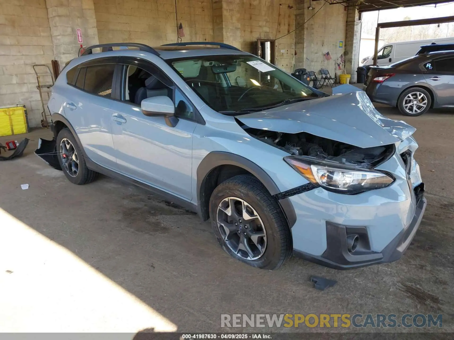 1 Фотография поврежденного автомобиля JF2GTAEC7L8249434 SUBARU CROSSTREK 2020