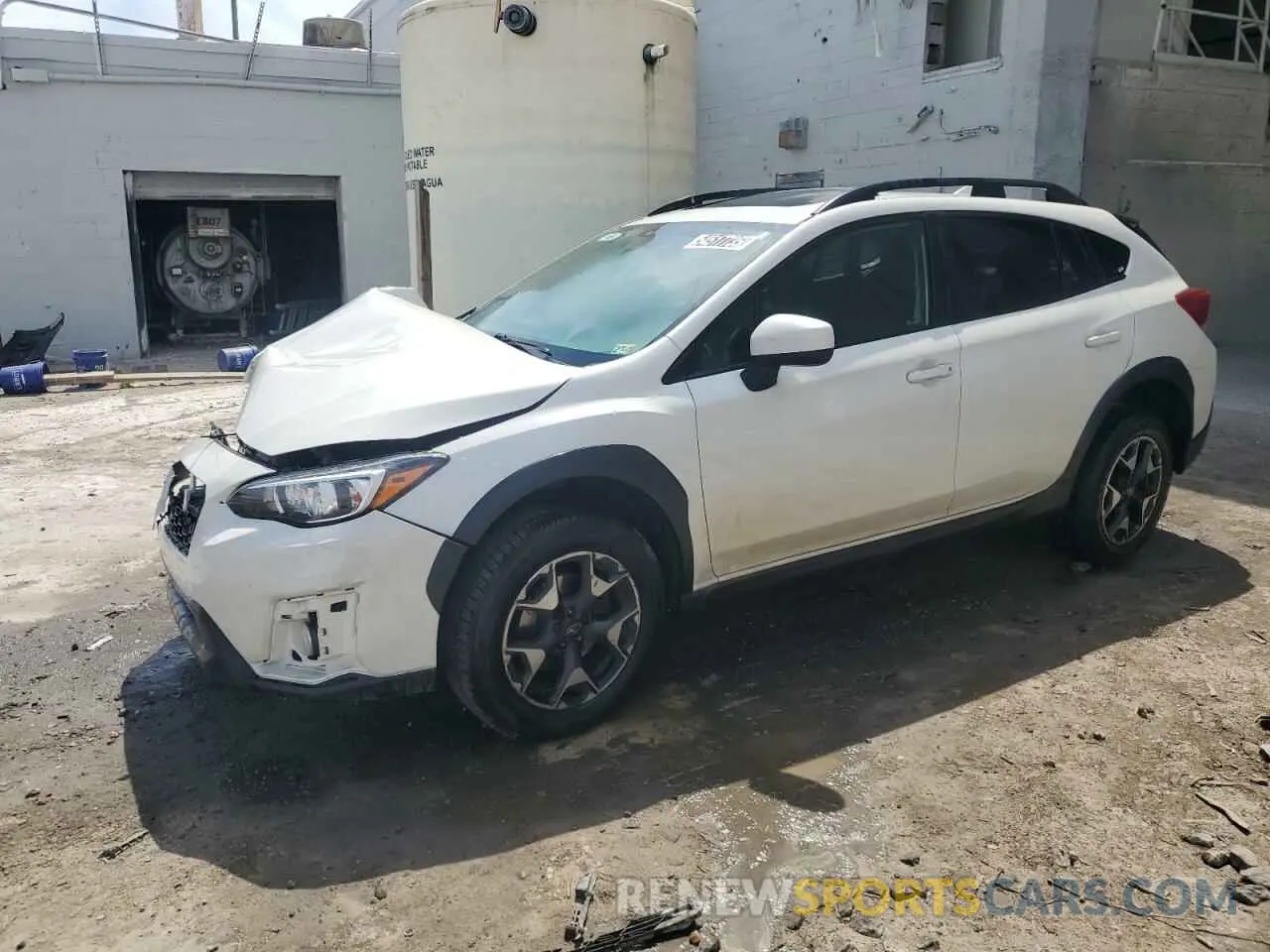 1 Photograph of a damaged car JF2GTAEC7LH242175 SUBARU CROSSTREK 2020