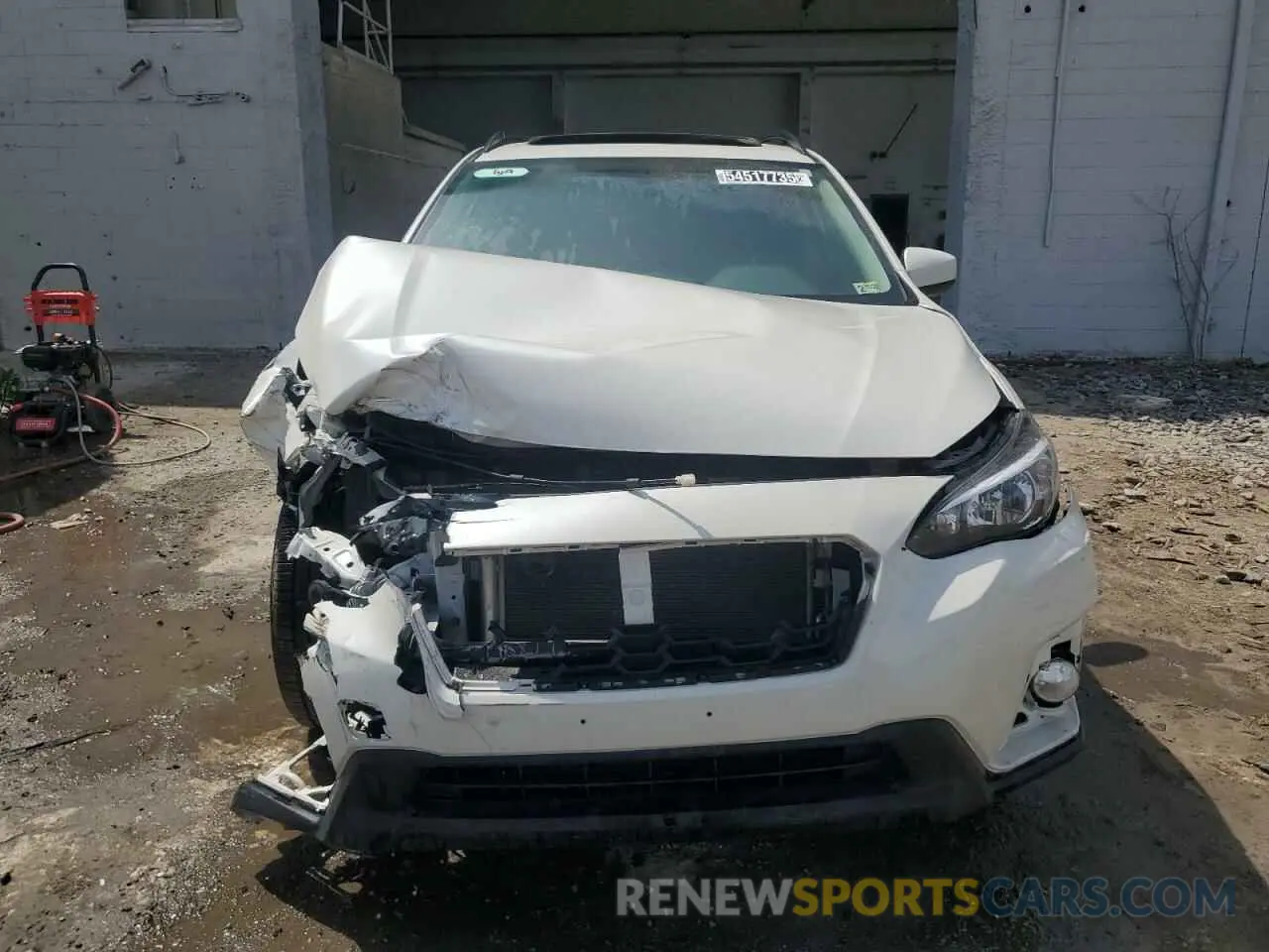 5 Photograph of a damaged car JF2GTAEC7LH242175 SUBARU CROSSTREK 2020
