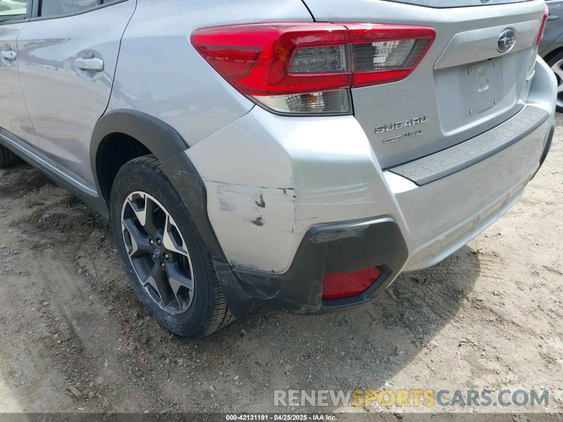 20 Фотография поврежденного автомобиля JF2GTAEC8L8243495 SUBARU CROSSTREK 2020