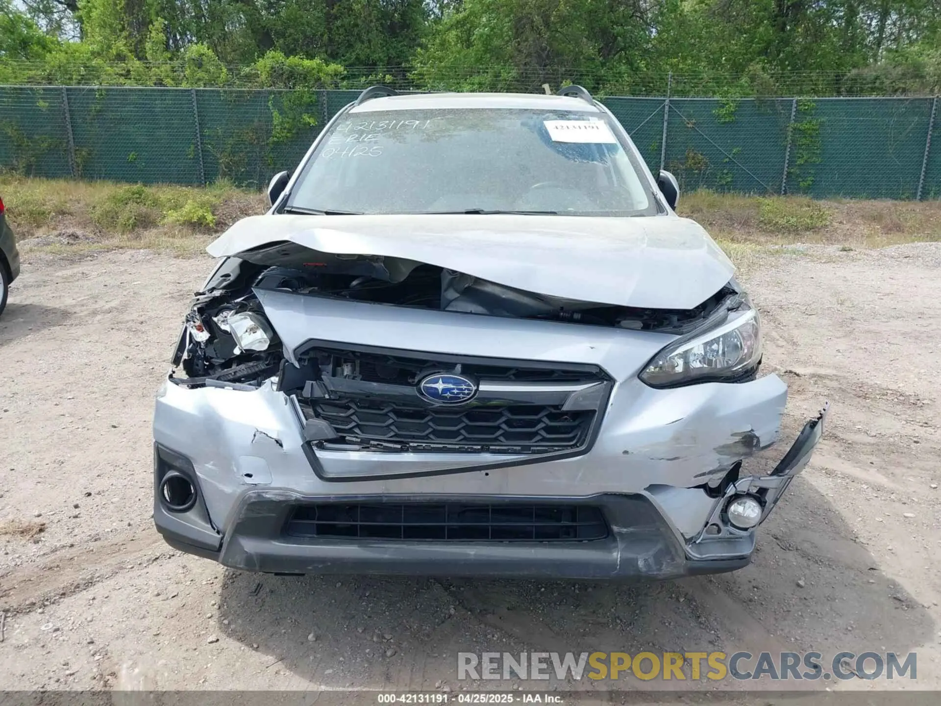 6 Фотография поврежденного автомобиля JF2GTAEC8L8243495 SUBARU CROSSTREK 2020