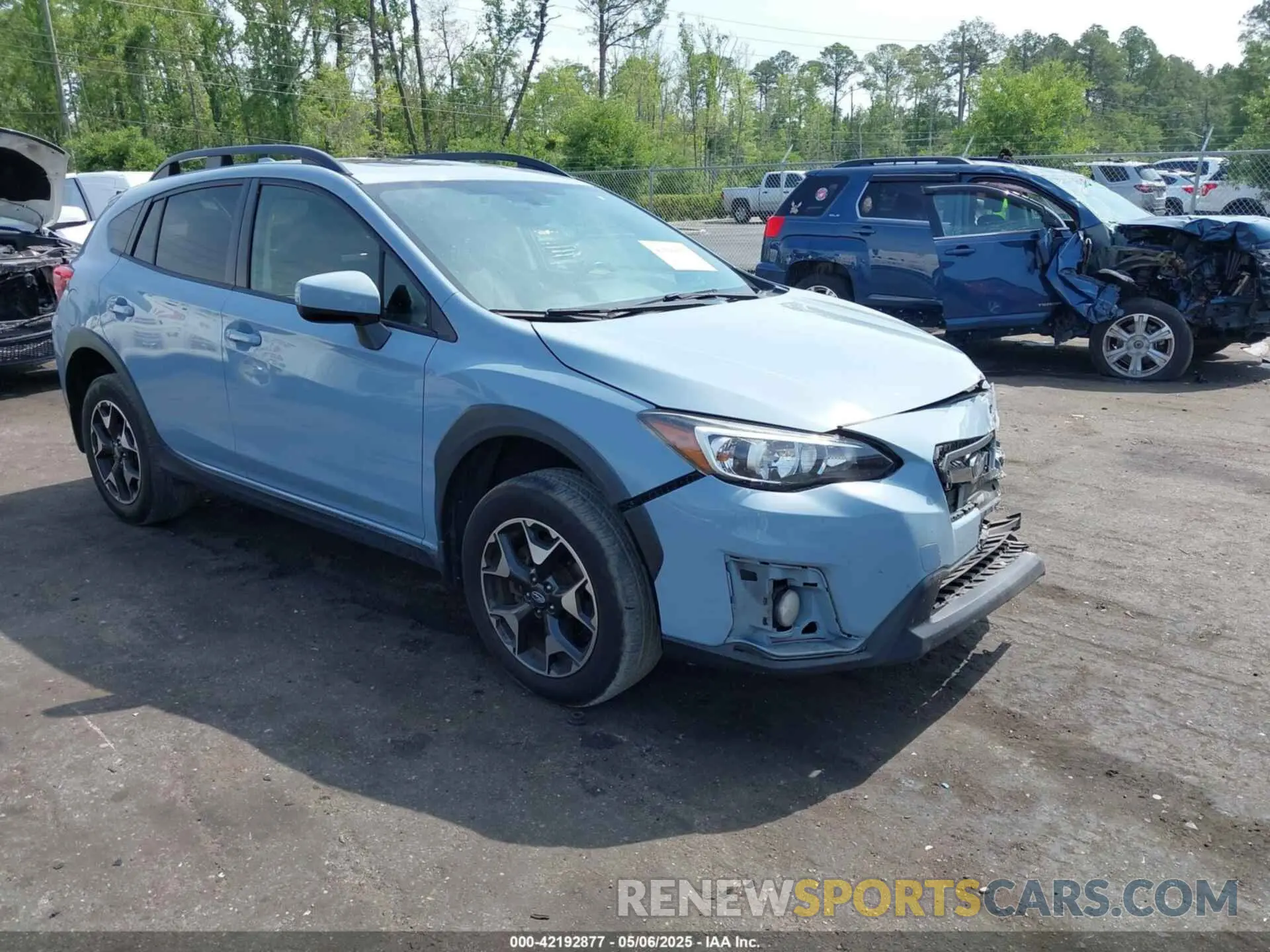 1 Photograph of a damaged car JF2GTAEC9L8274397 SUBARU CROSSTREK 2020