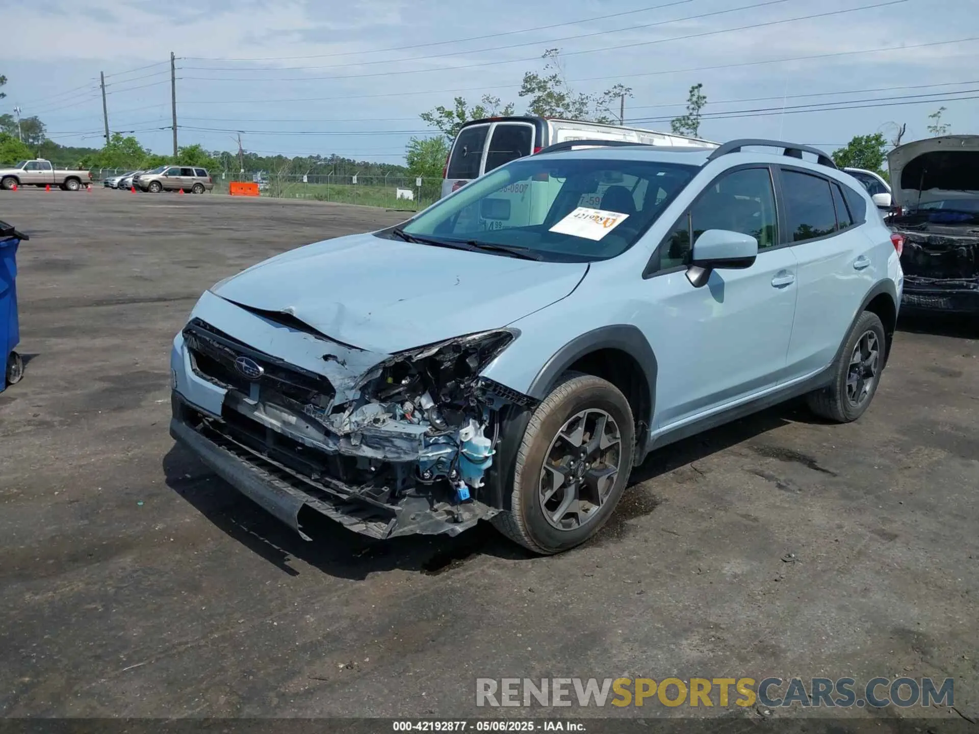 2 Photograph of a damaged car JF2GTAEC9L8274397 SUBARU CROSSTREK 2020