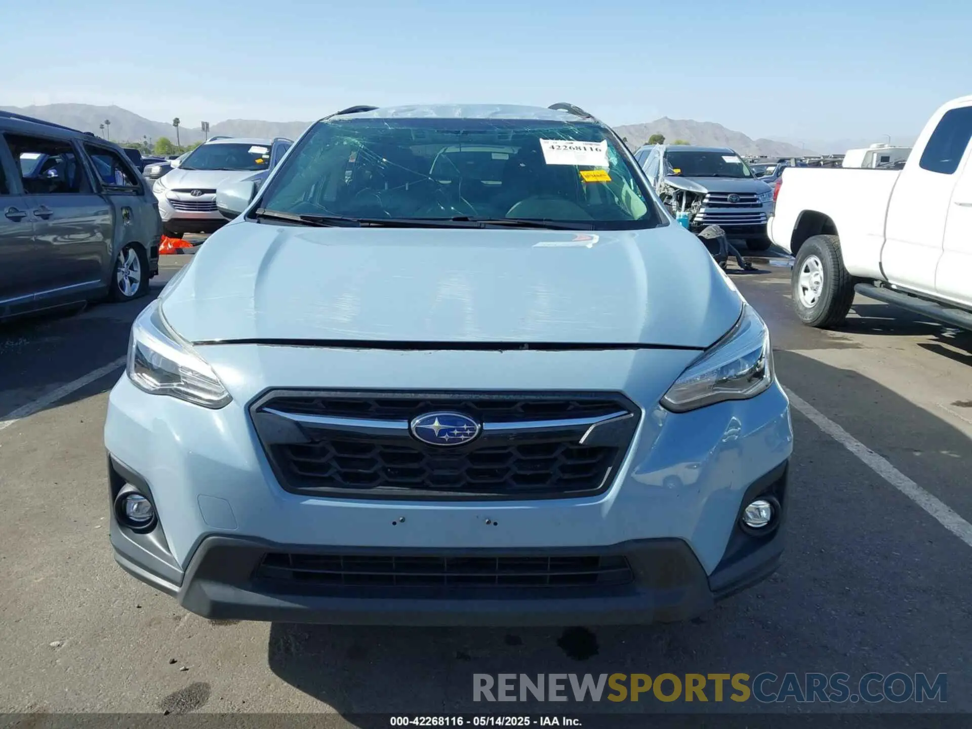 6 Photograph of a damaged car JF2GTAMC2L8229674 SUBARU CROSSTREK 2020