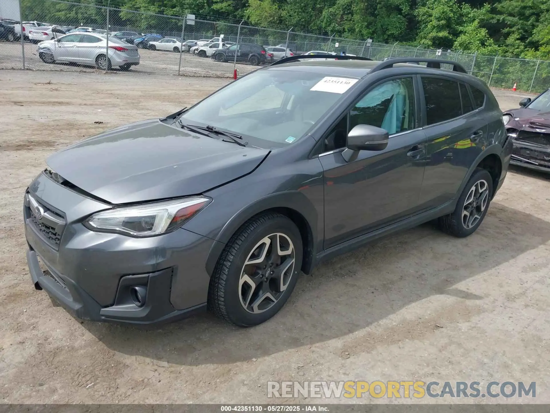 2 Photograph of a damaged car JF2GTAMC2LH211823 SUBARU CROSSTREK 2020