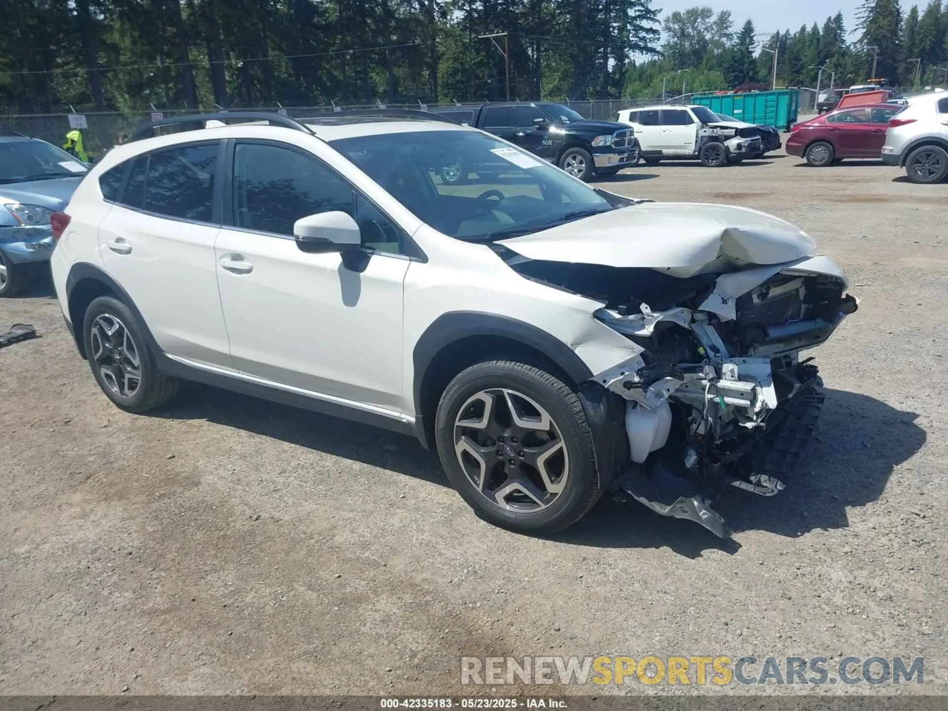 1 Фотография поврежденного автомобиля JF2GTAMC5L8234030 SUBARU CROSSTREK 2020