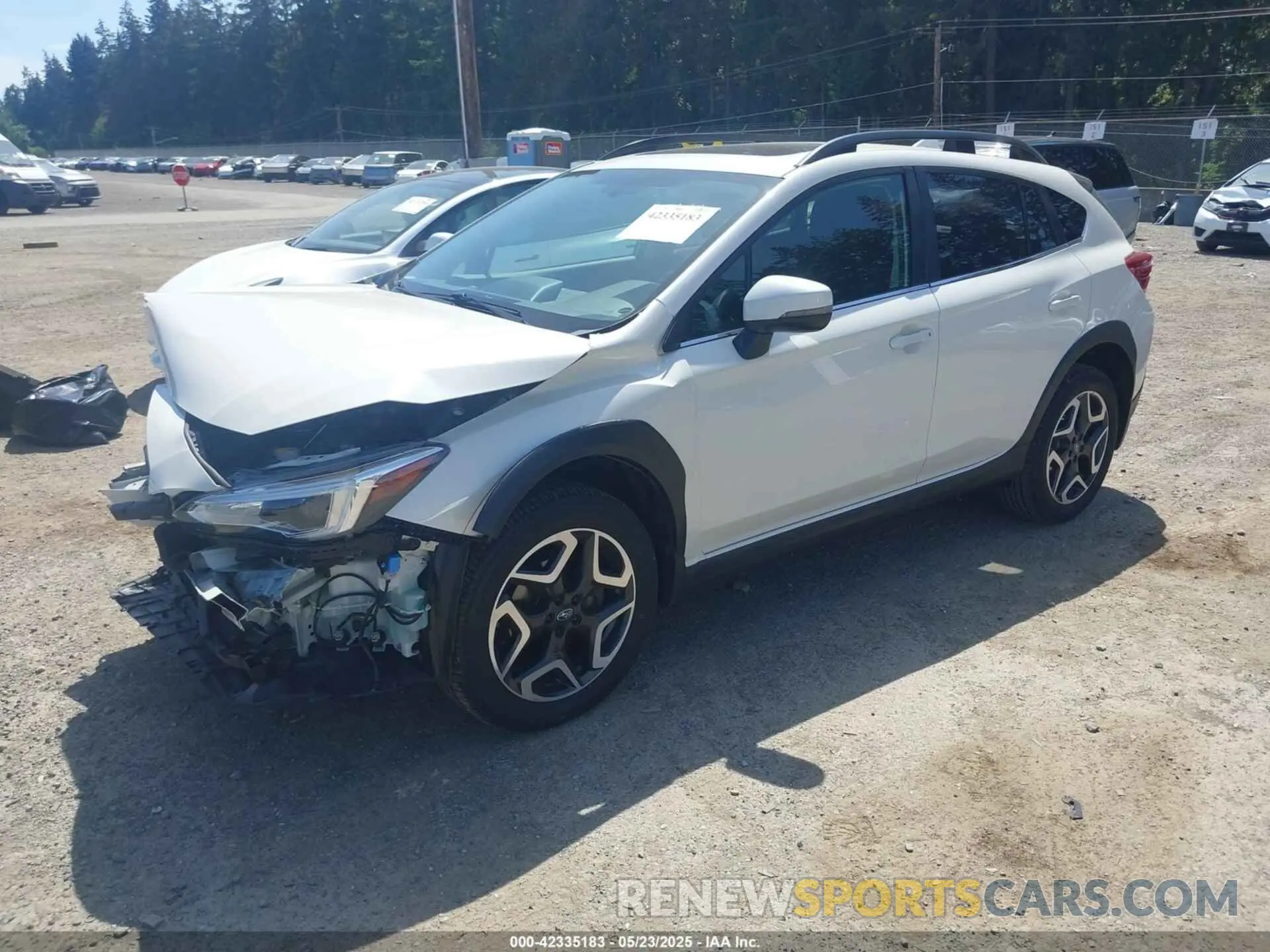 2 Фотография поврежденного автомобиля JF2GTAMC5L8234030 SUBARU CROSSTREK 2020