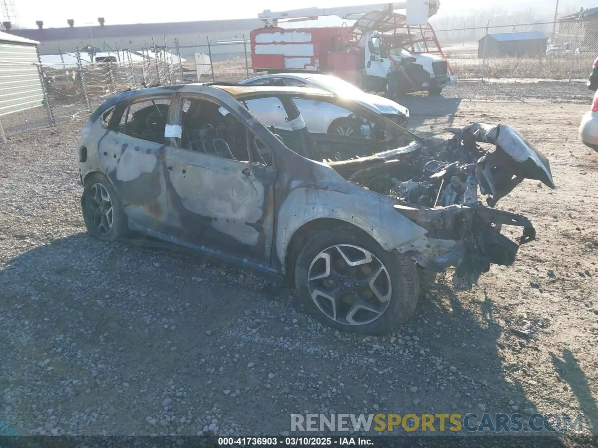 1 Photograph of a damaged car JF2GTAMC7LH244512 SUBARU CROSSTREK 2020