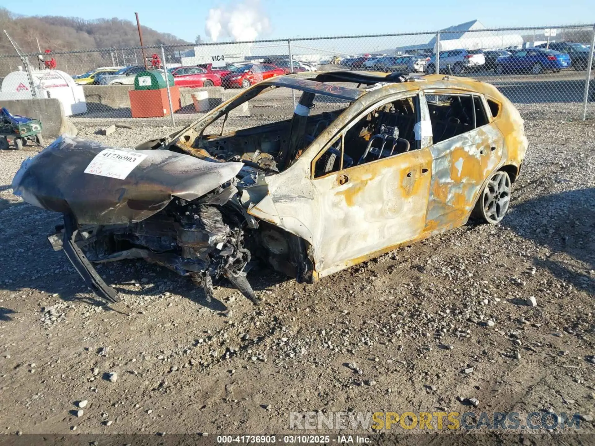 2 Photograph of a damaged car JF2GTAMC7LH244512 SUBARU CROSSTREK 2020