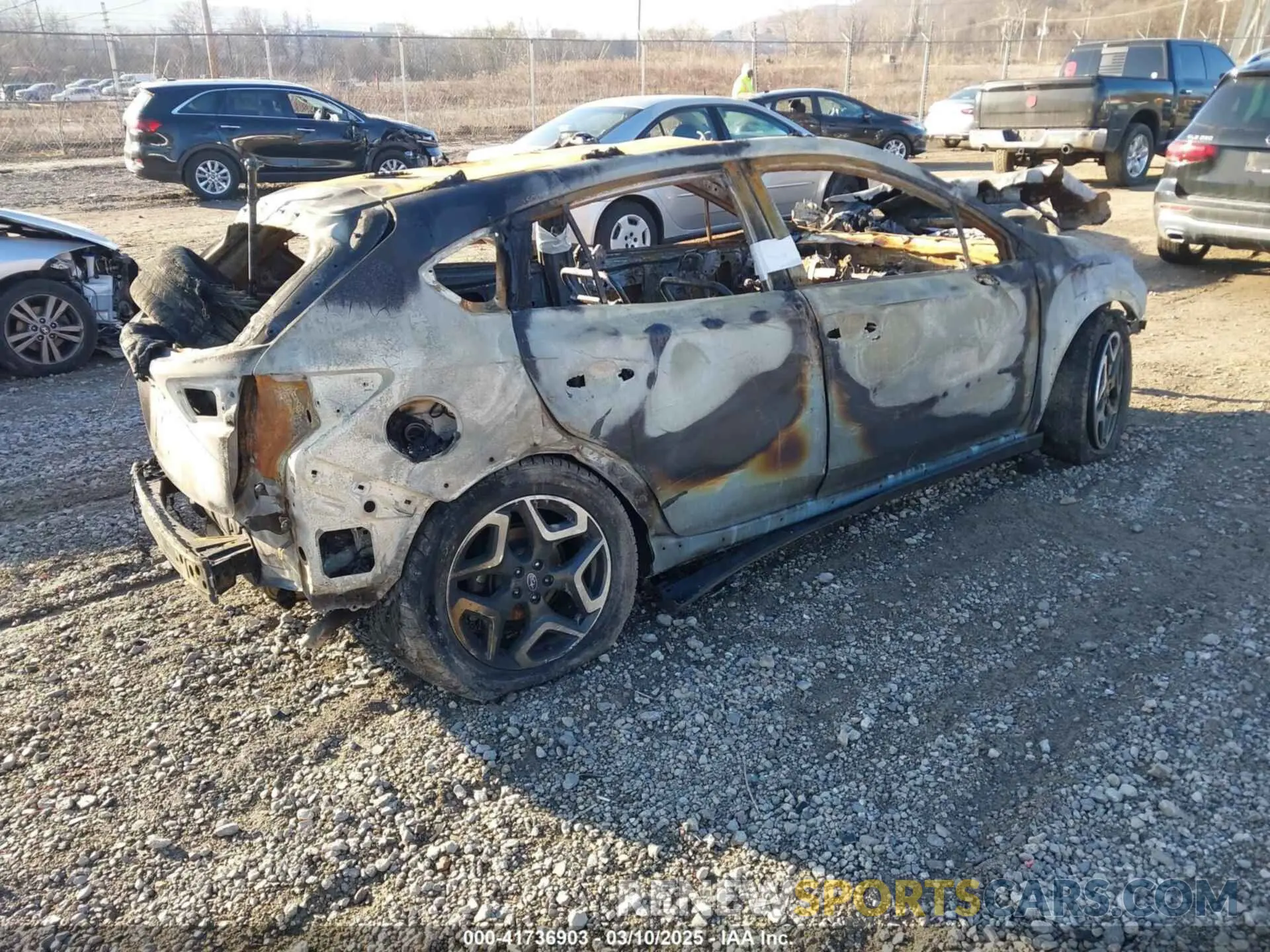 4 Photograph of a damaged car JF2GTAMC7LH244512 SUBARU CROSSTREK 2020