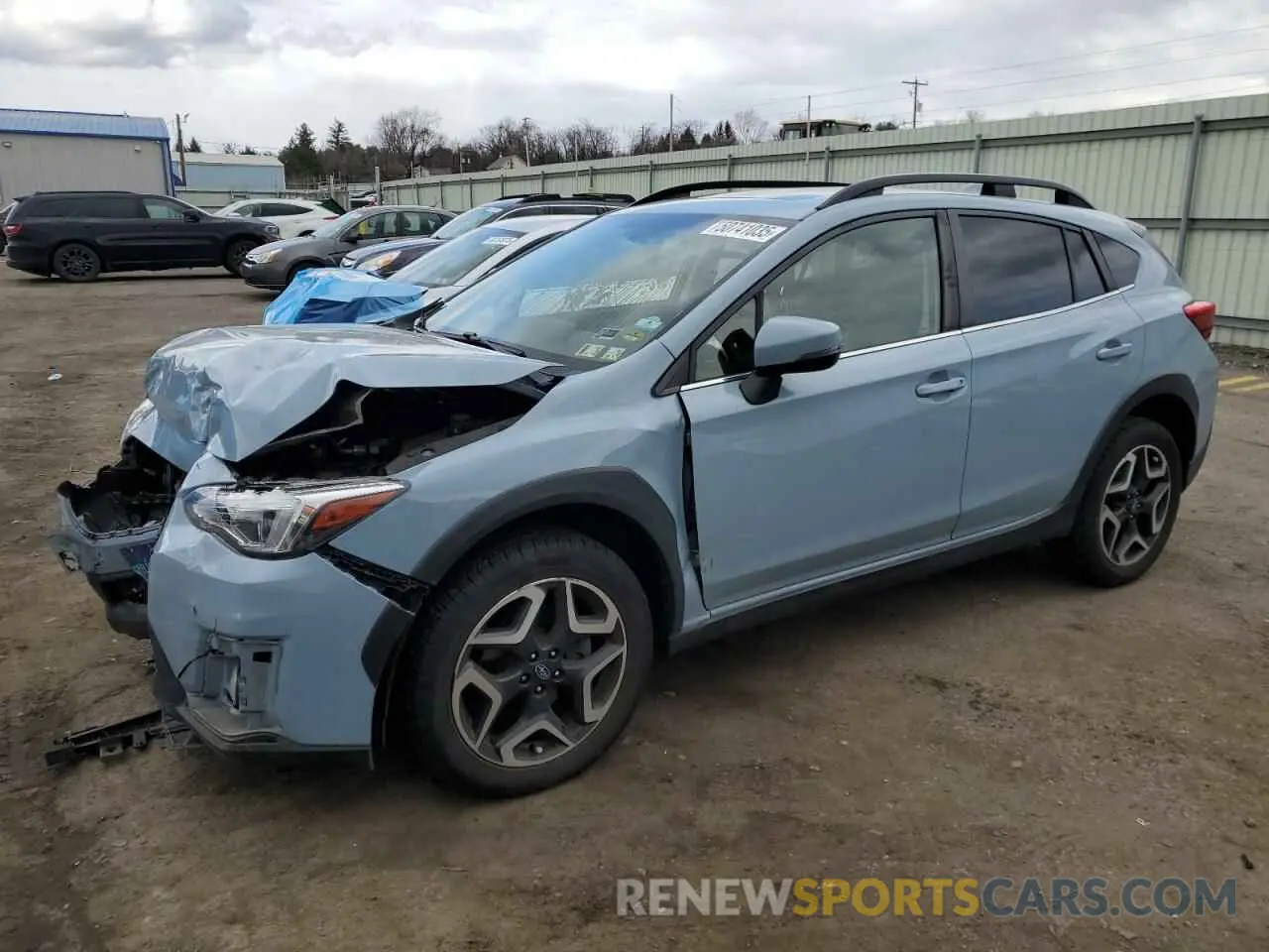 1 Фотография поврежденного автомобиля JF2GTAMCXLH258503 SUBARU CROSSTREK 2020