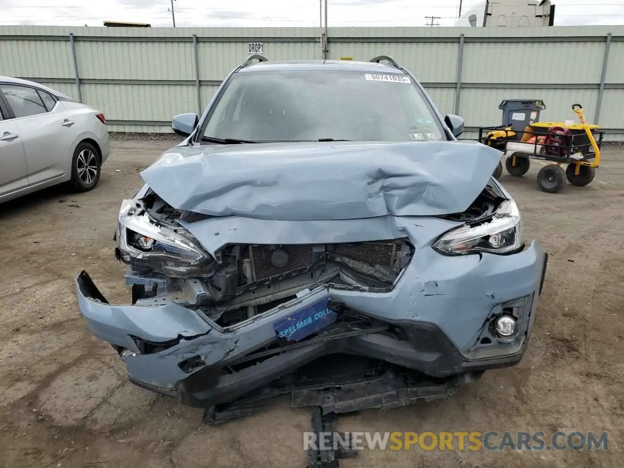 5 Фотография поврежденного автомобиля JF2GTAMCXLH258503 SUBARU CROSSTREK 2020