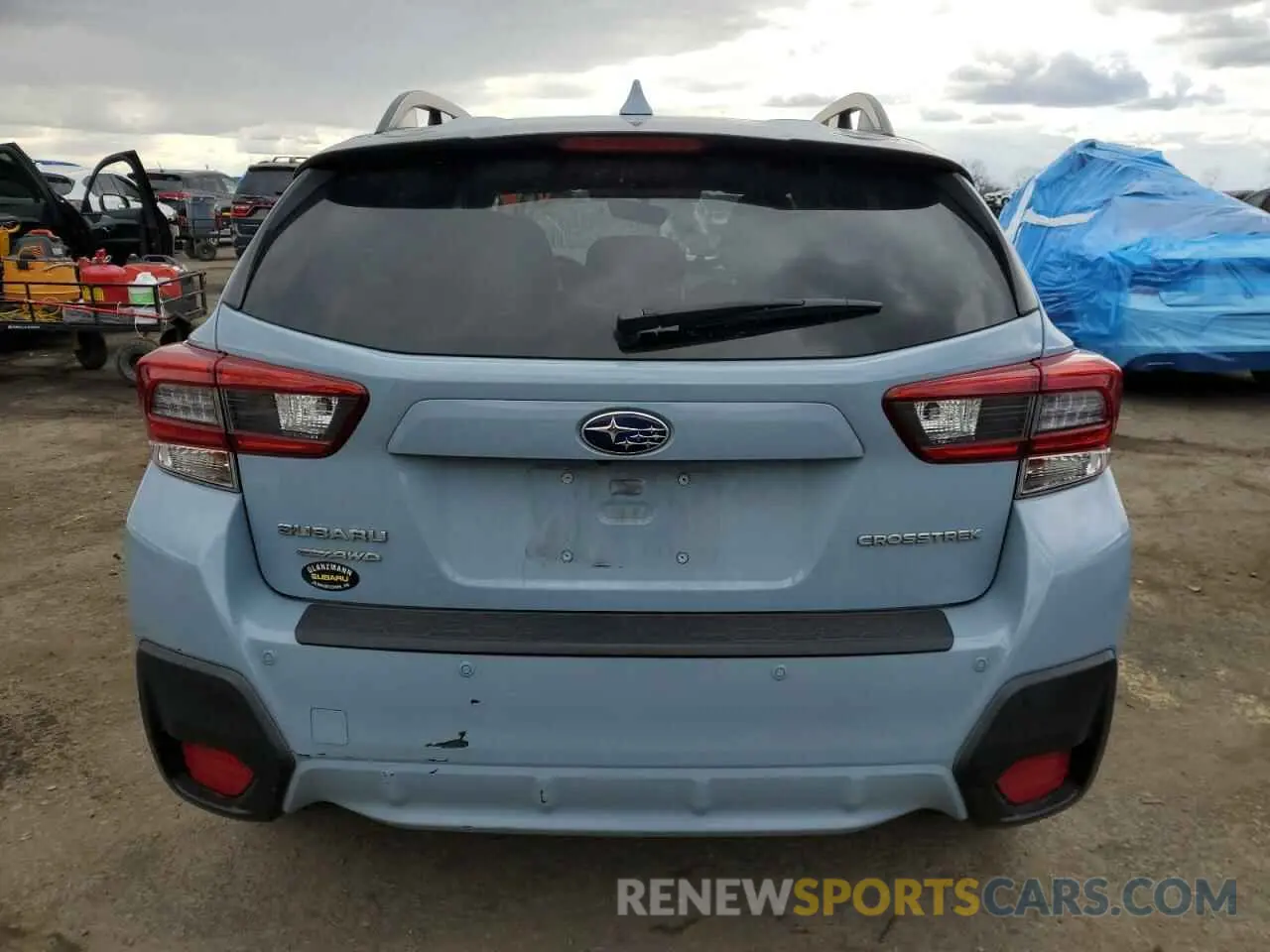 6 Фотография поврежденного автомобиля JF2GTAMCXLH258503 SUBARU CROSSTREK 2020