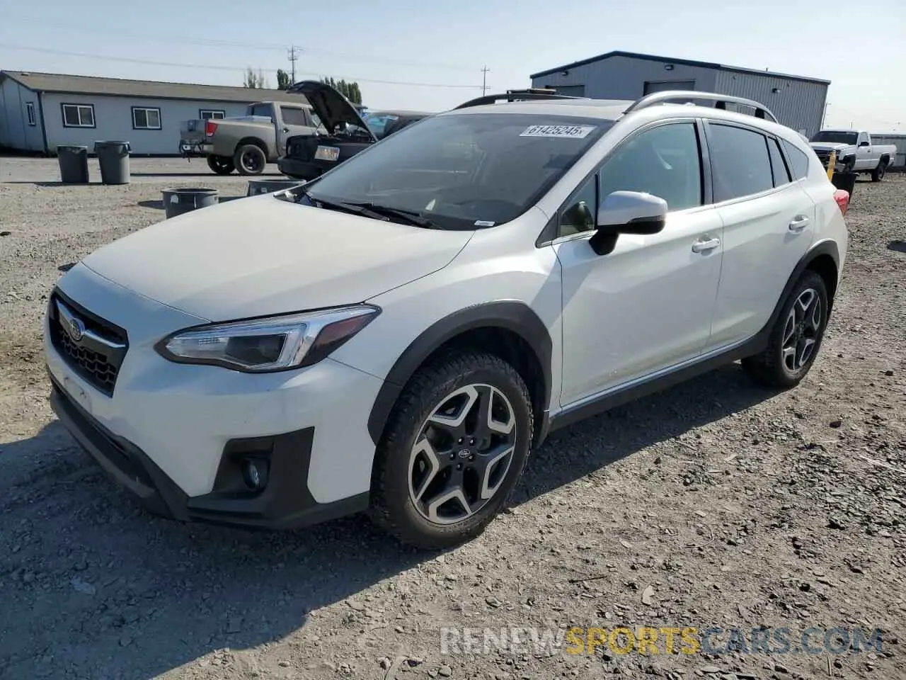 1 Photograph of a damaged car JF2GTANC2L8250653 SUBARU CROSSTREK 2020