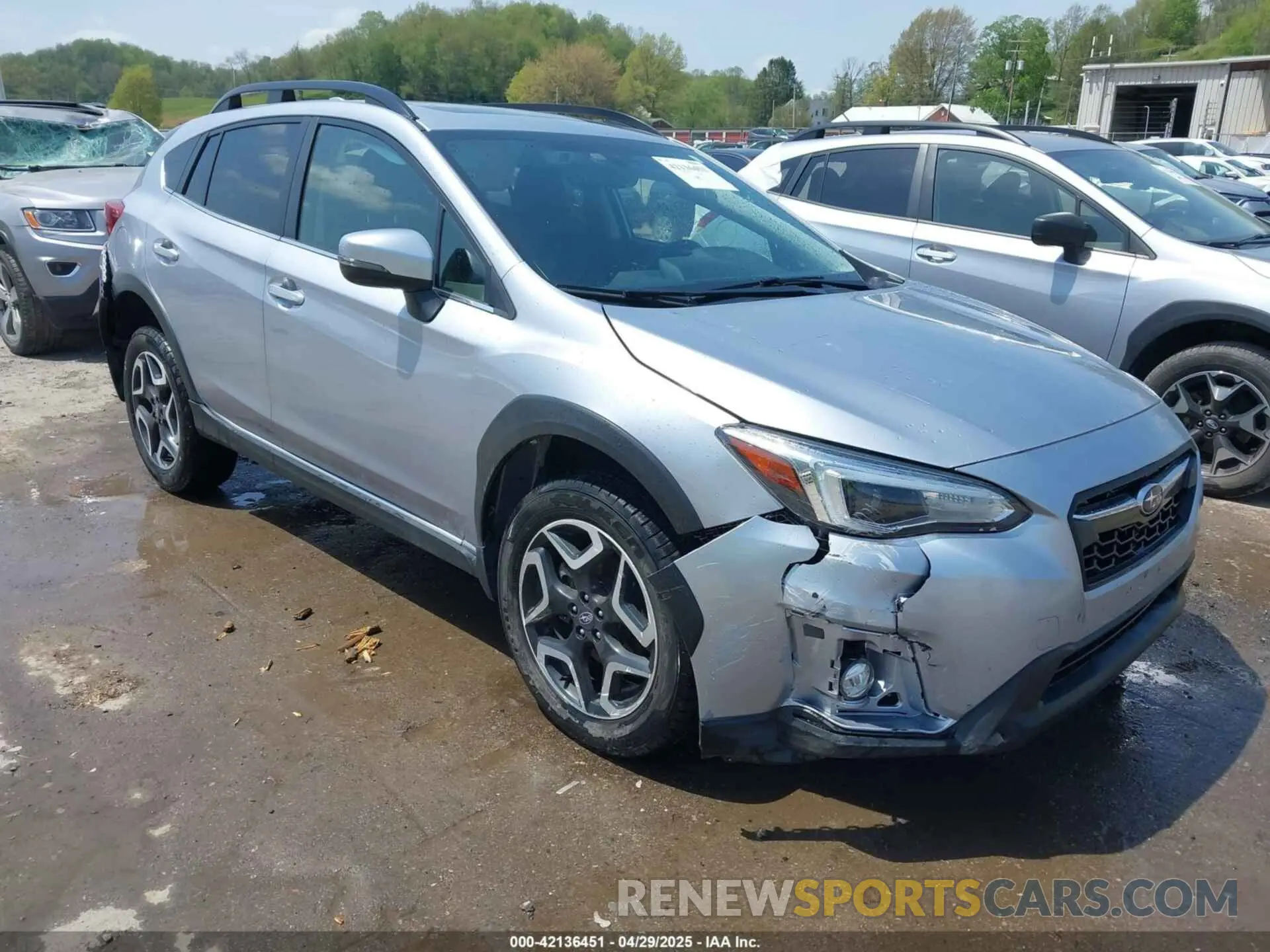 1 Фотография поврежденного автомобиля JF2GTANC3L8253741 SUBARU CROSSTREK 2020