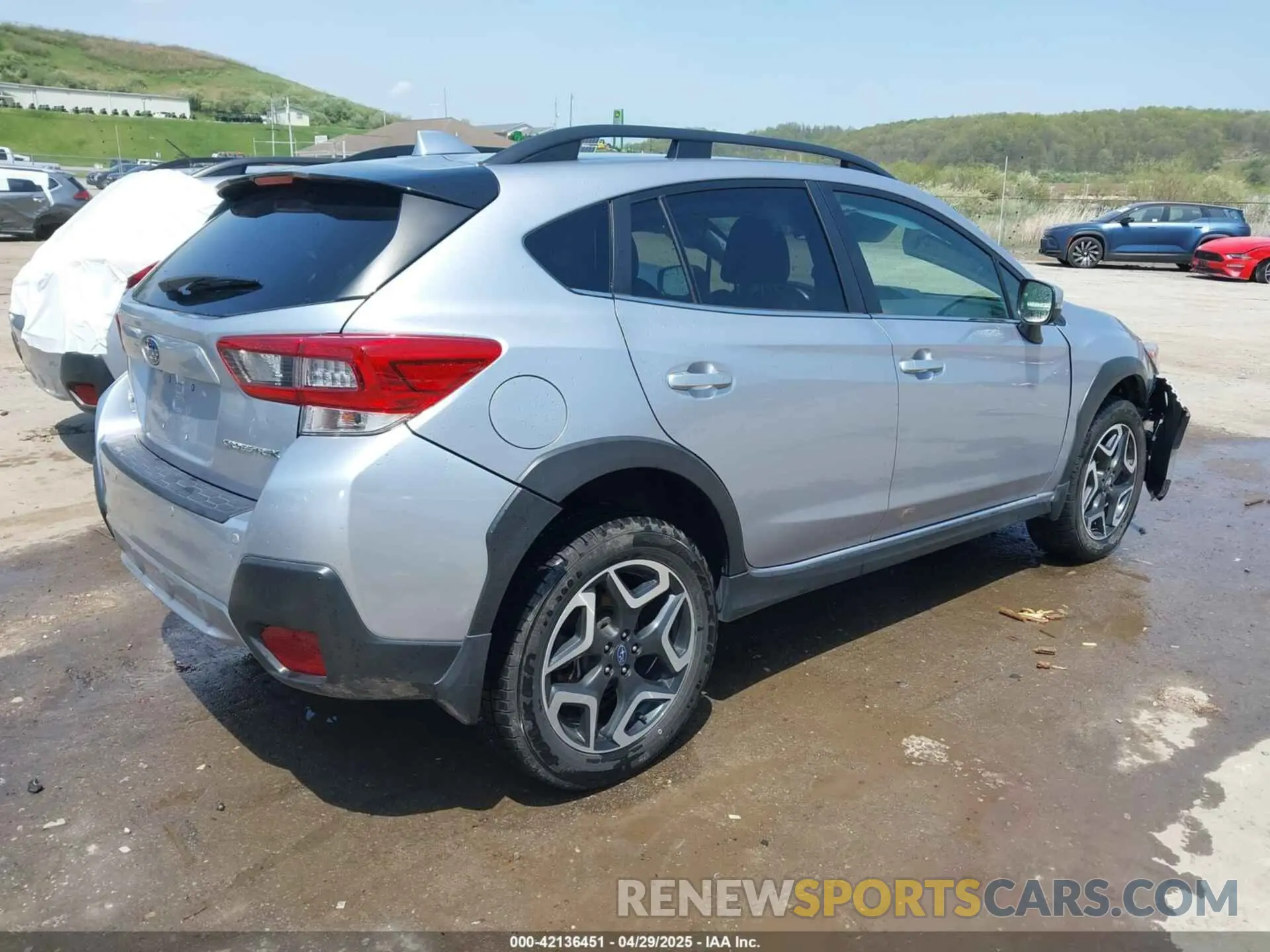 4 Фотография поврежденного автомобиля JF2GTANC3L8253741 SUBARU CROSSTREK 2020