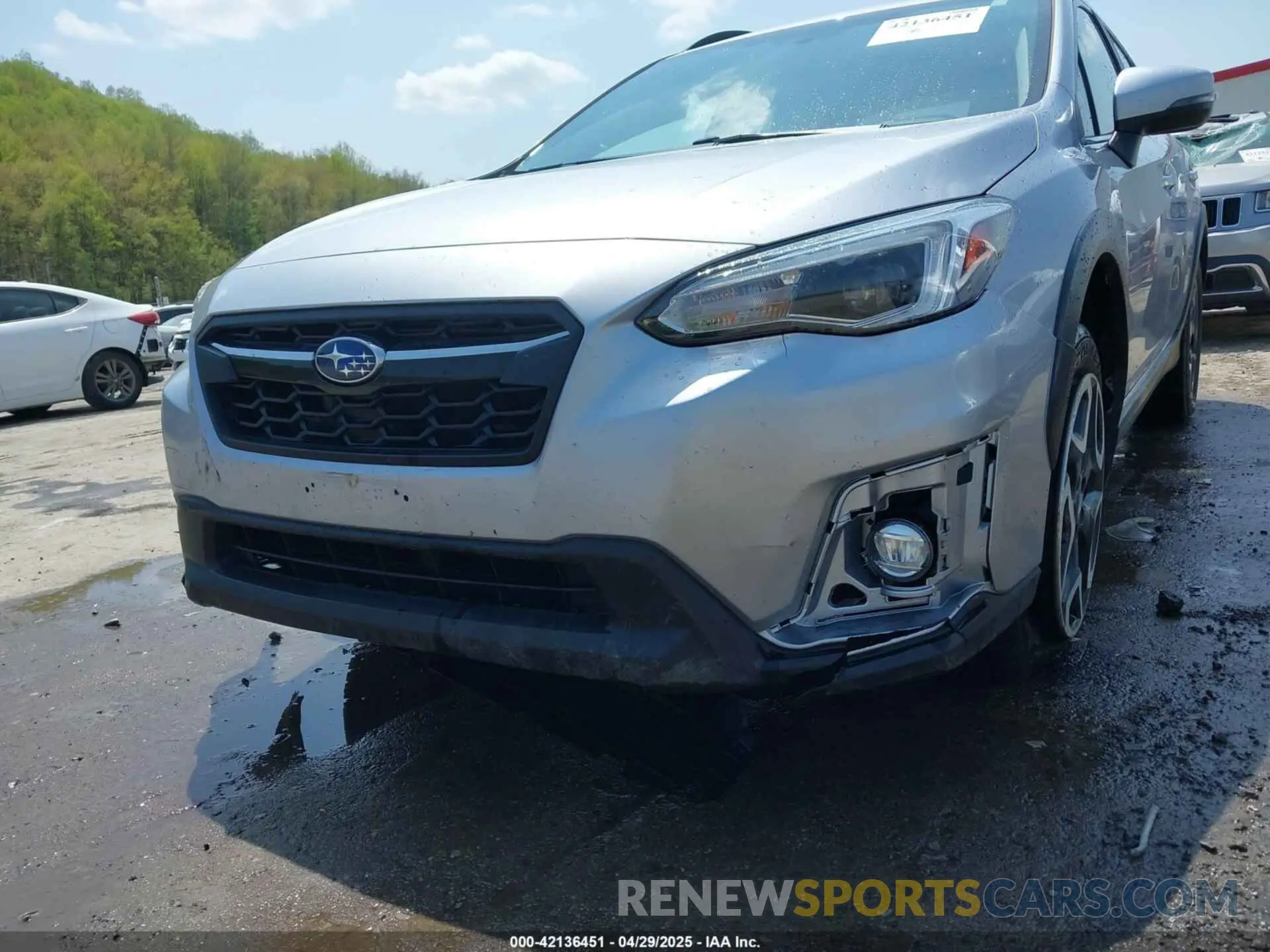 6 Фотография поврежденного автомобиля JF2GTANC3L8253741 SUBARU CROSSTREK 2020