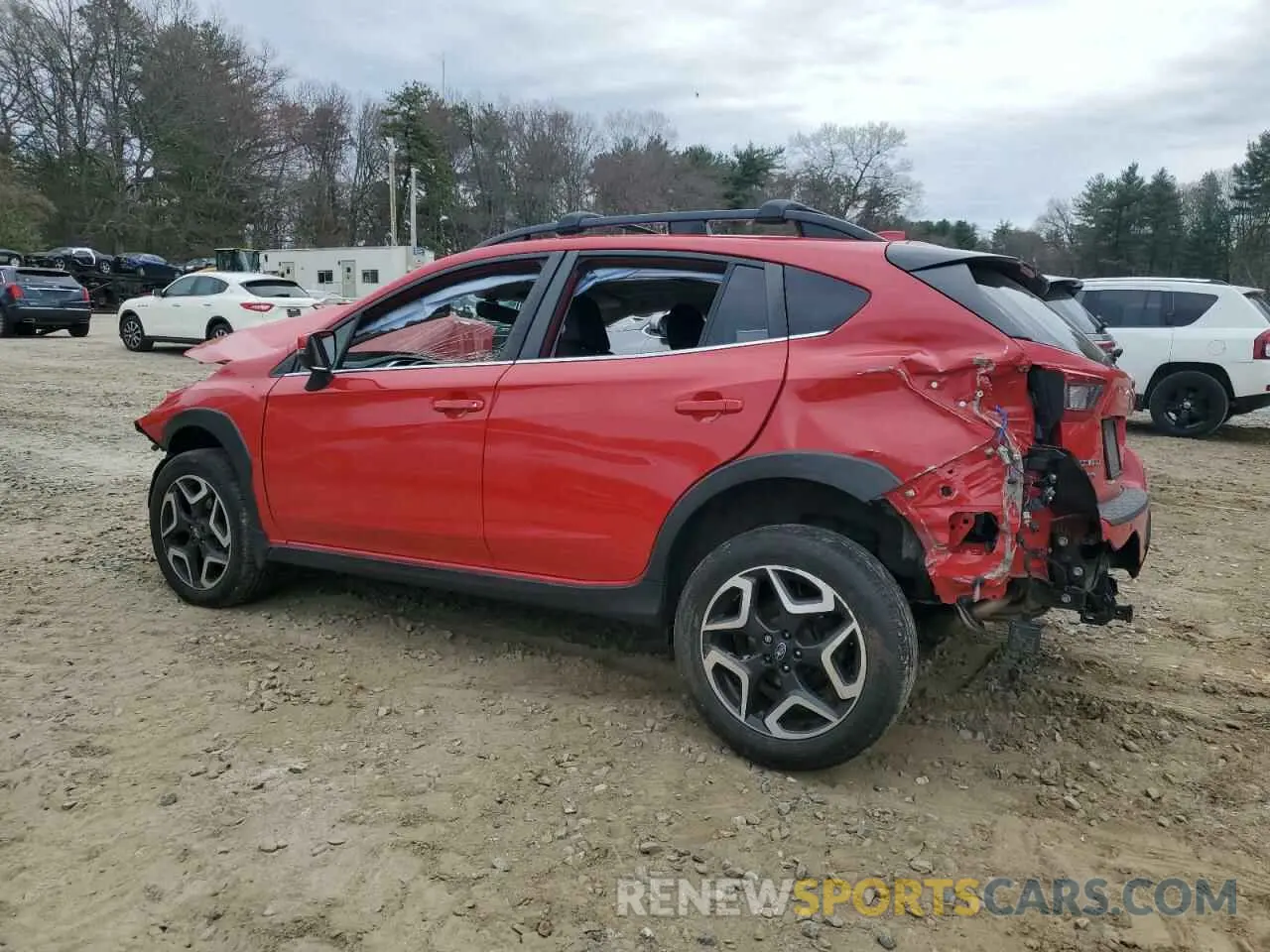 2 Photograph of a damaged car JF2GTANC4L8241954 SUBARU CROSSTREK 2020