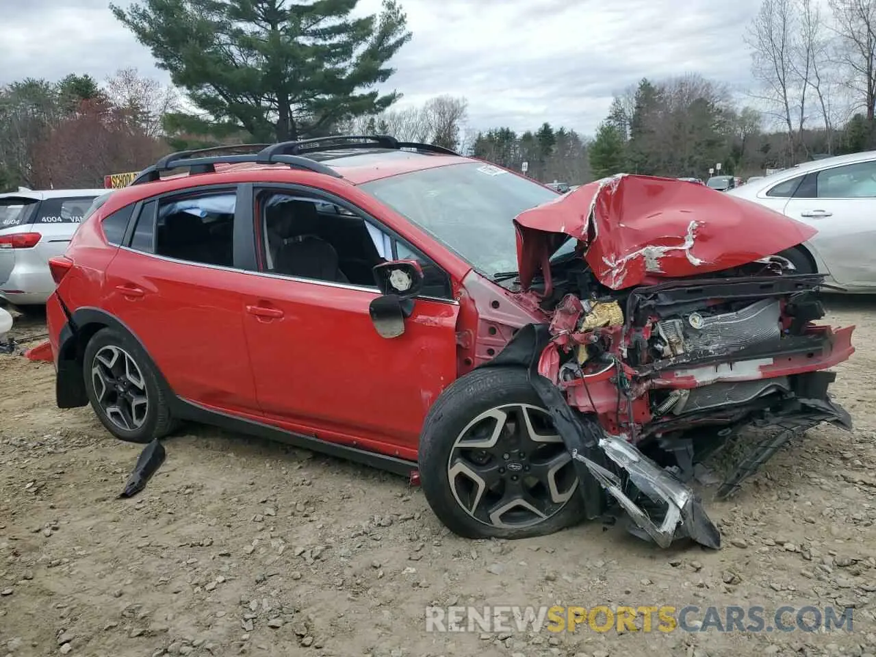 4 Photograph of a damaged car JF2GTANC4L8241954 SUBARU CROSSTREK 2020