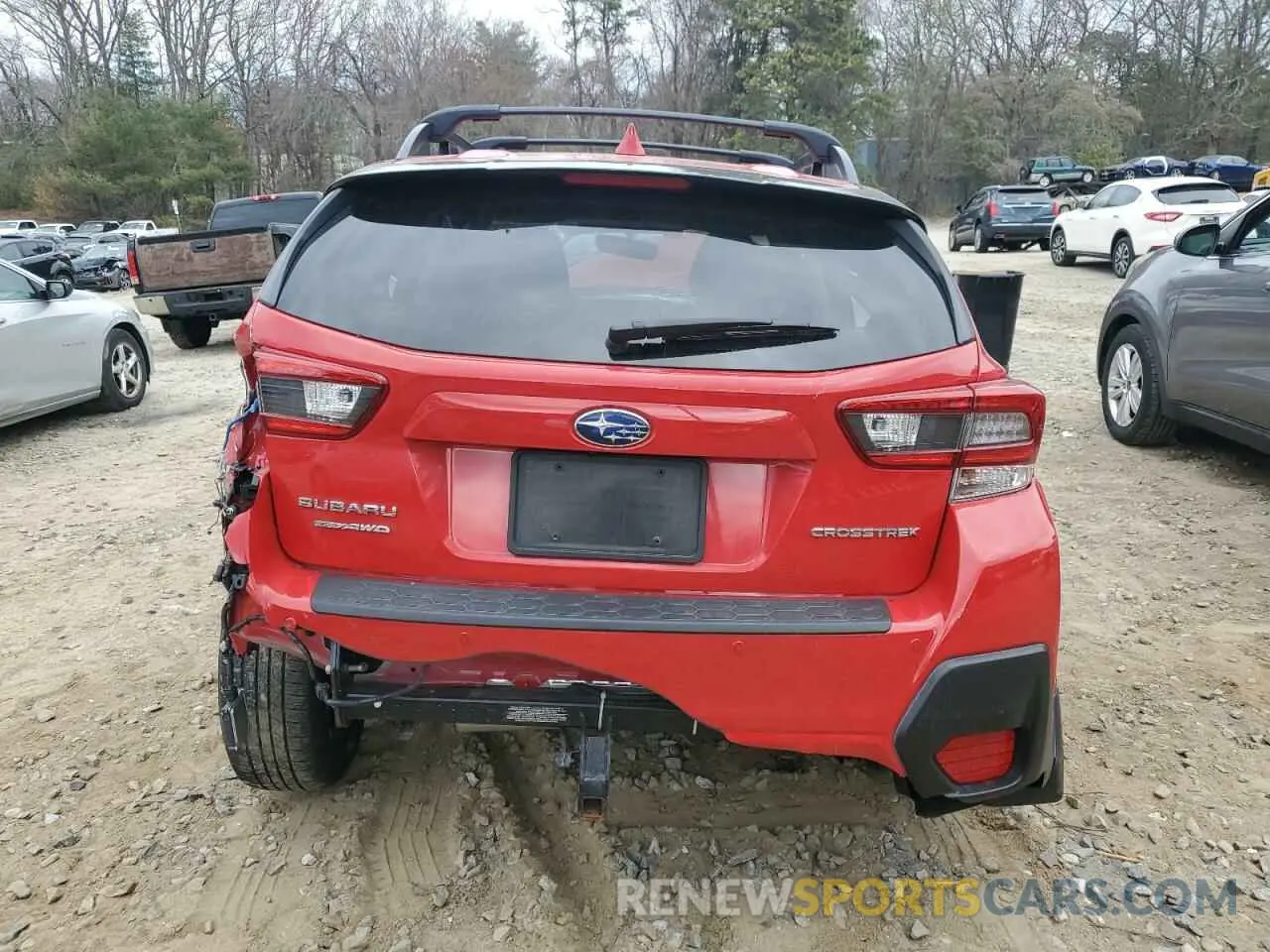 6 Photograph of a damaged car JF2GTANC4L8241954 SUBARU CROSSTREK 2020