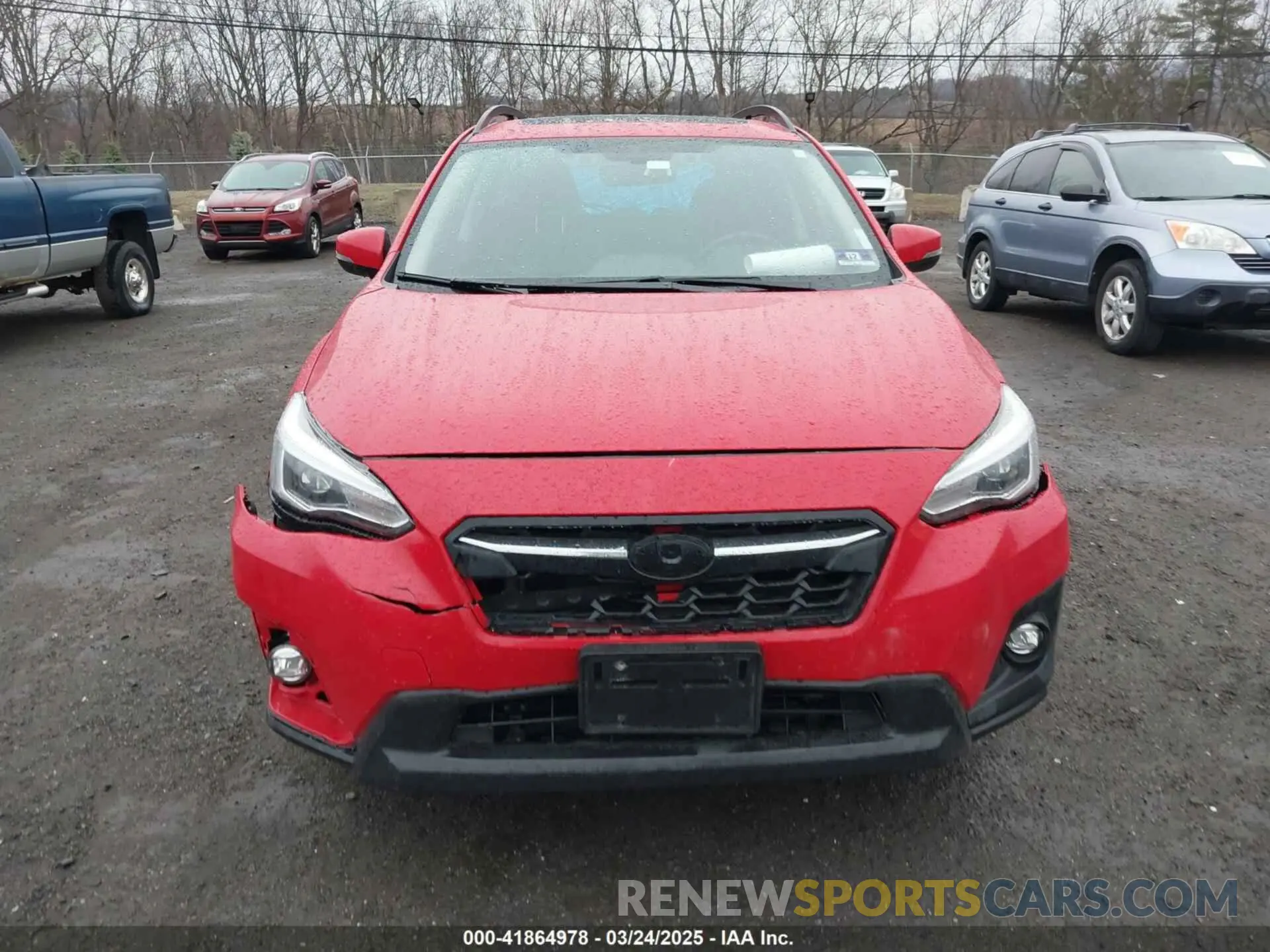12 Photograph of a damaged car JF2GTANC4LH208873 SUBARU CROSSTREK 2020