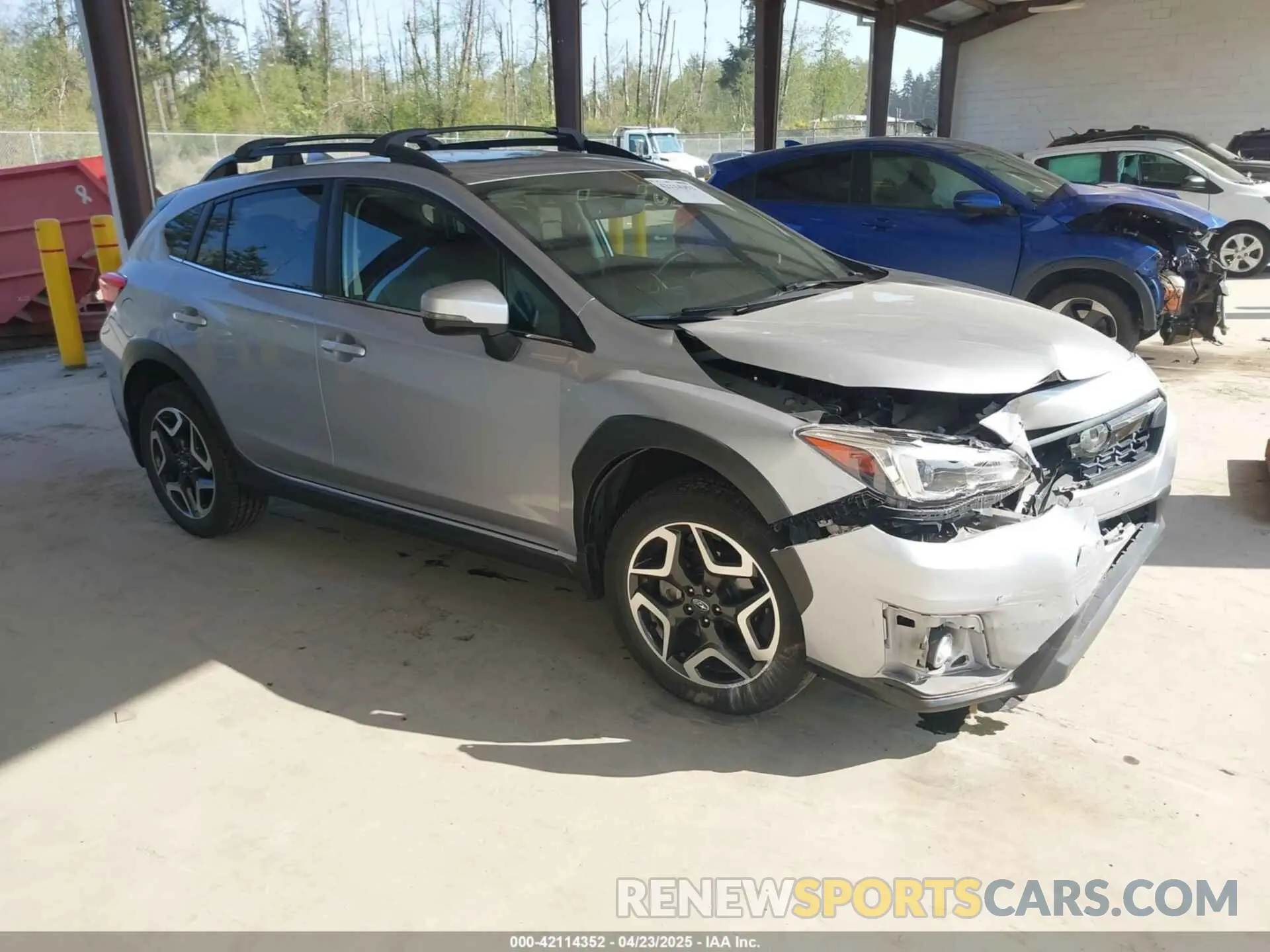 1 Фотография поврежденного автомобиля JF2GTANC7L8216286 SUBARU CROSSTREK 2020