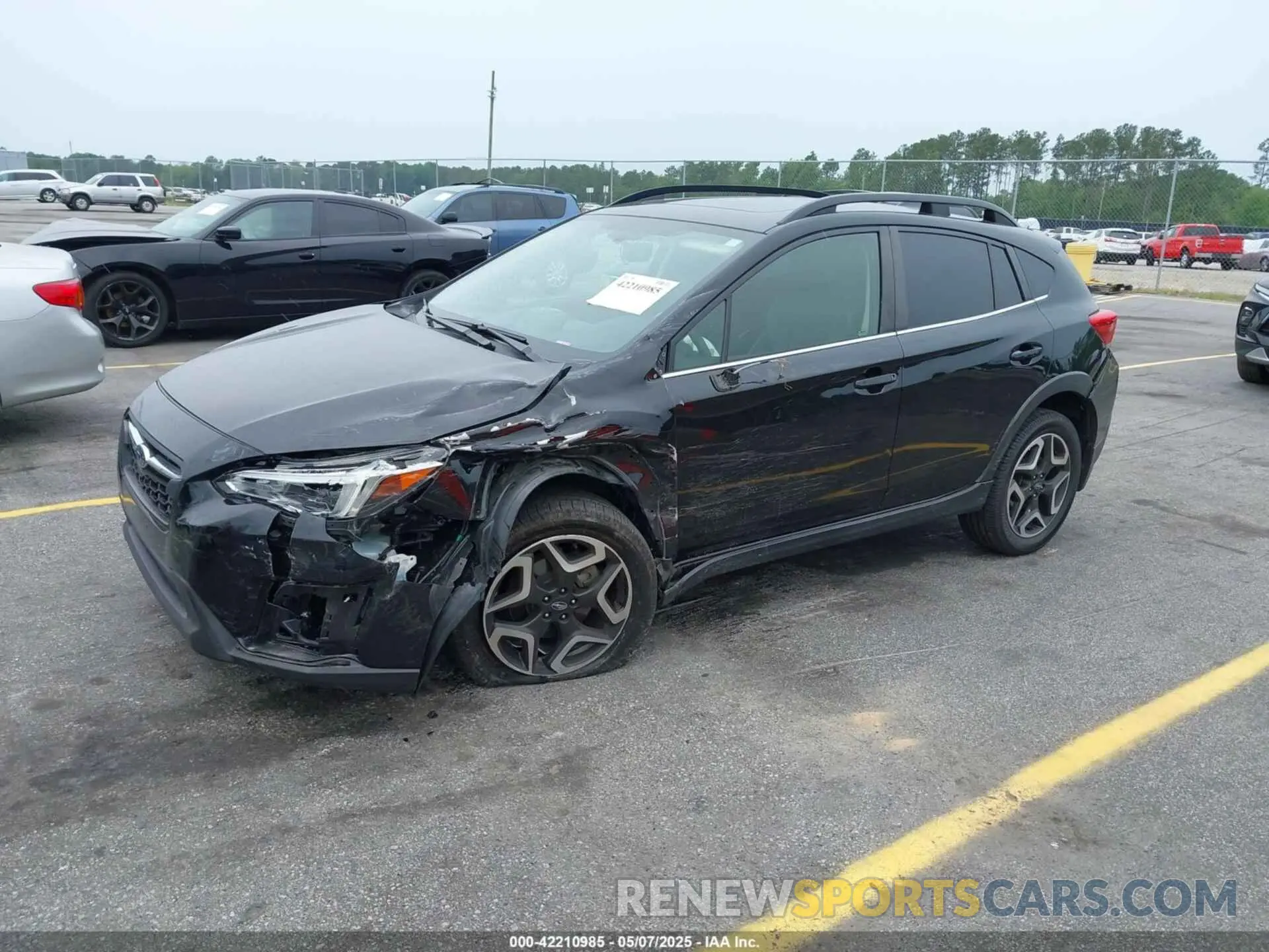 2 Photograph of a damaged car JF2GTANCXLH226407 SUBARU CROSSTREK 2020