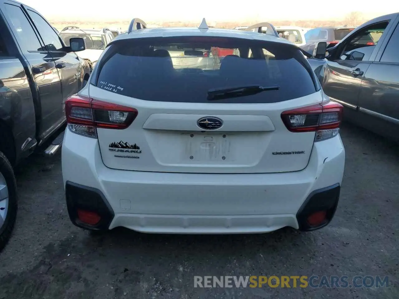 6 Photograph of a damaged car JF2GTAPC1L8238331 SUBARU CROSSTREK 2020