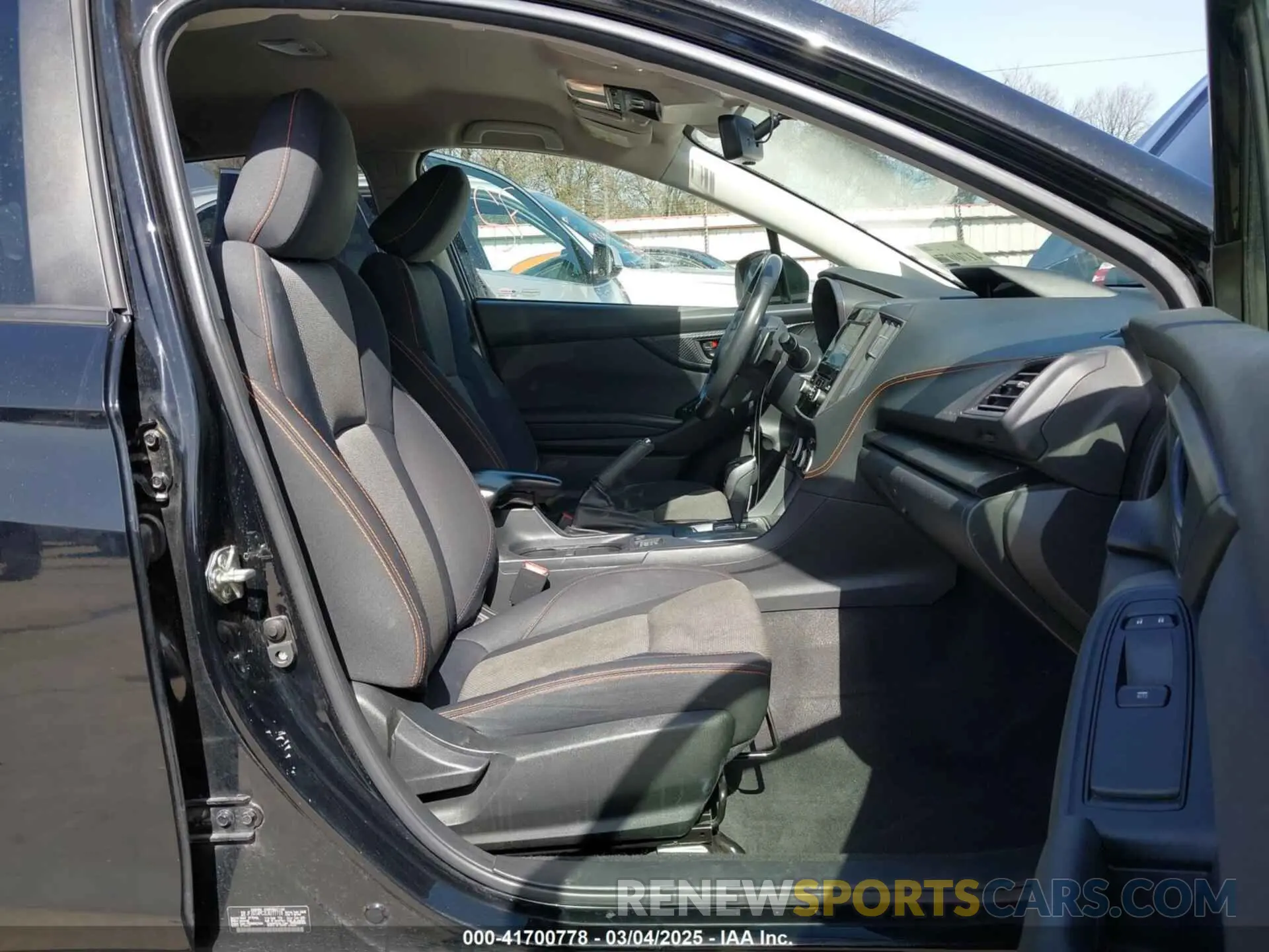 5 Photograph of a damaged car JF2GTAPC2L8277719 SUBARU CROSSTREK 2020