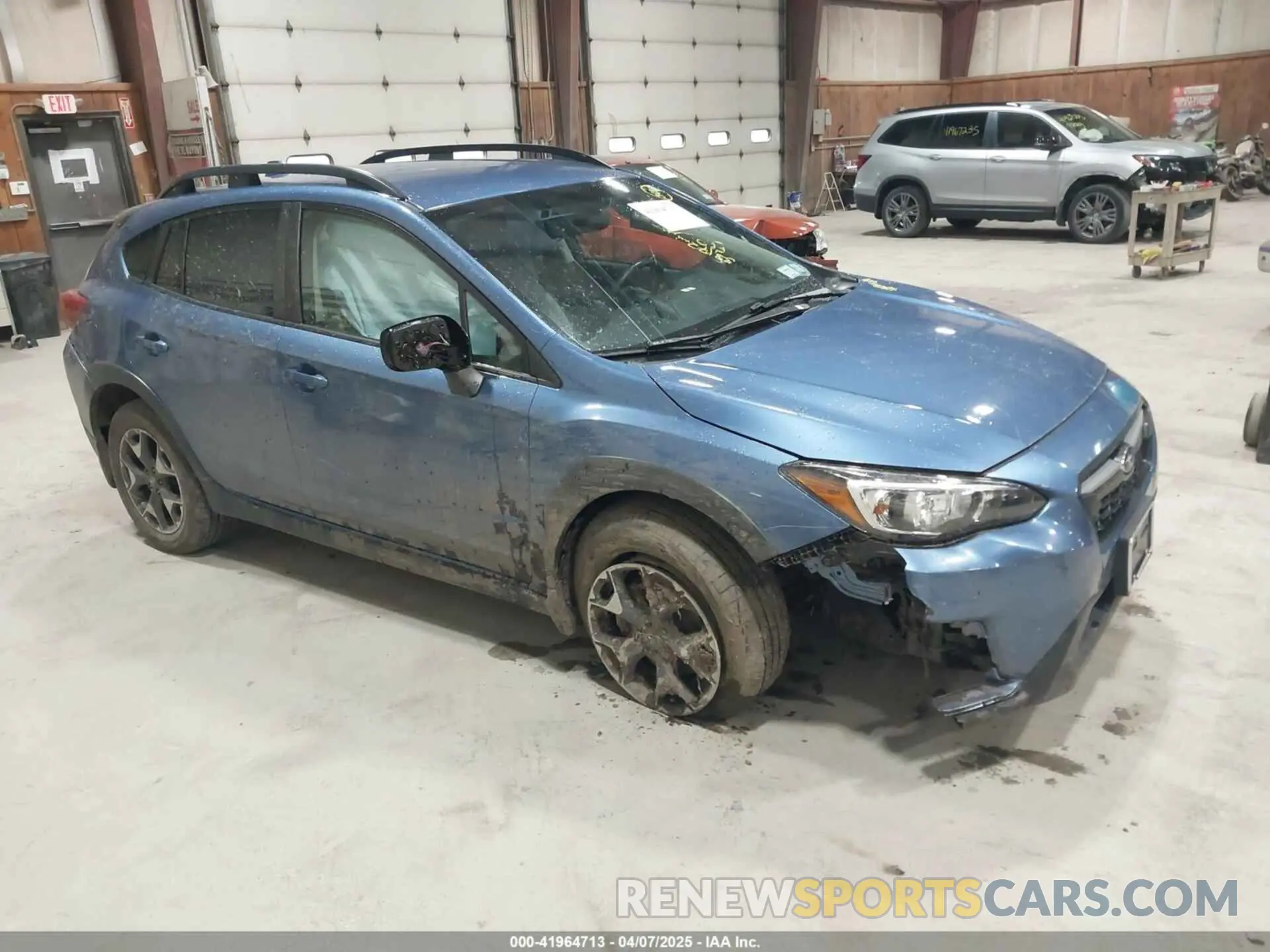 1 Photograph of a damaged car JF2GTAPC4L8202181 SUBARU CROSSTREK 2020
