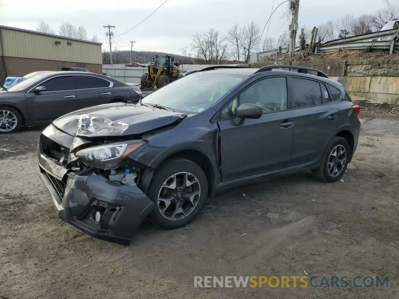 1 Photograph of a damaged car JF2GTAPC4L8242356 SUBARU CROSSTREK 2020