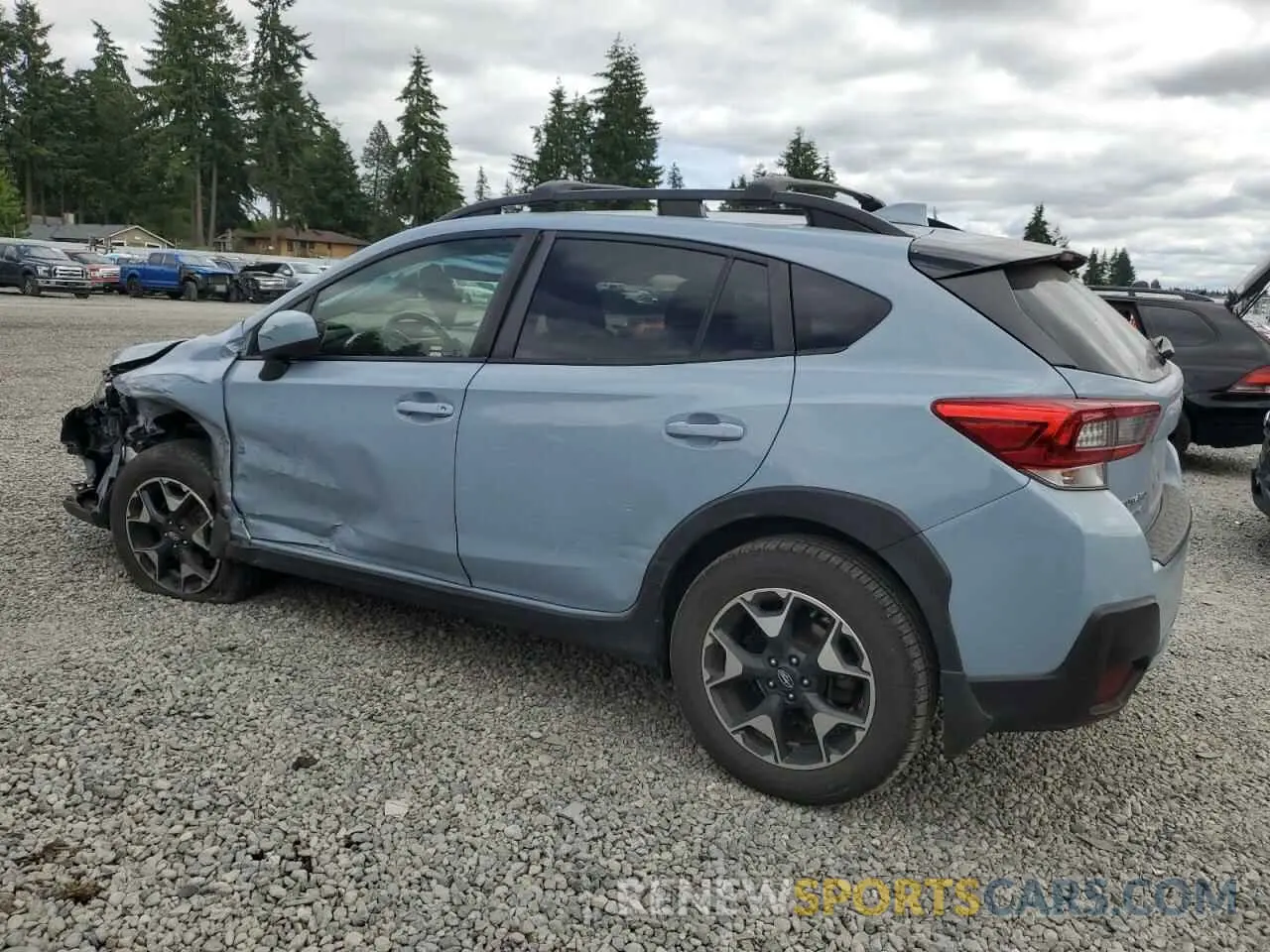 2 Фотография поврежденного автомобиля JF2GTAPC5L8243550 SUBARU CROSSTREK 2020