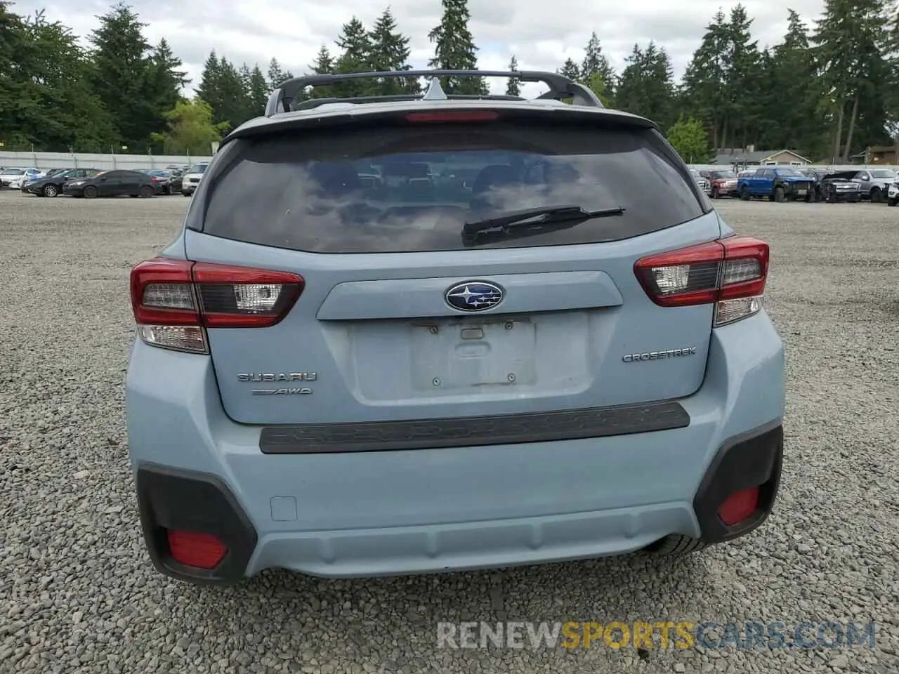6 Фотография поврежденного автомобиля JF2GTAPC5L8243550 SUBARU CROSSTREK 2020