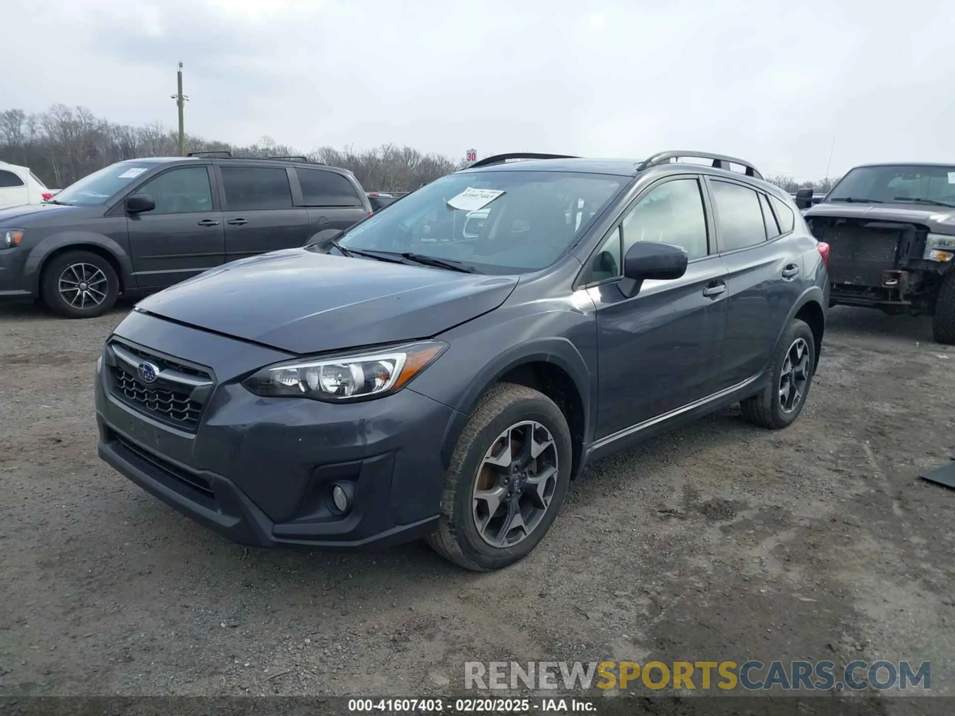 2 Фотография поврежденного автомобиля JF2GTAPC5L8272465 SUBARU CROSSTREK 2020