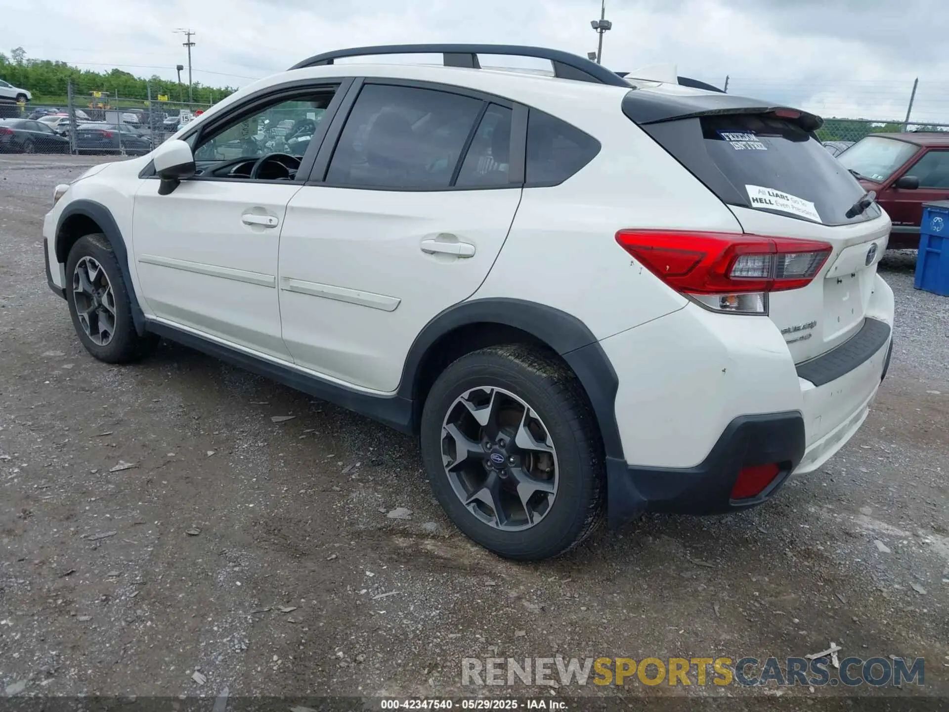 3 Фотография поврежденного автомобиля JF2GTAPC6L8230144 SUBARU CROSSTREK 2020