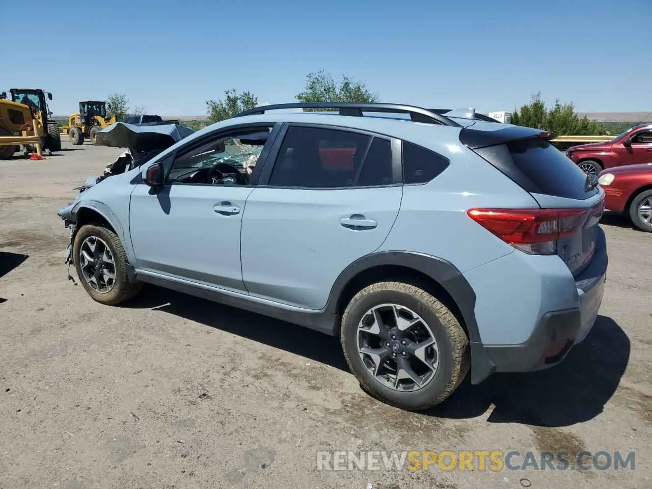 2 Photograph of a damaged car JF2GTAPC7L8224577 SUBARU CROSSTREK 2020