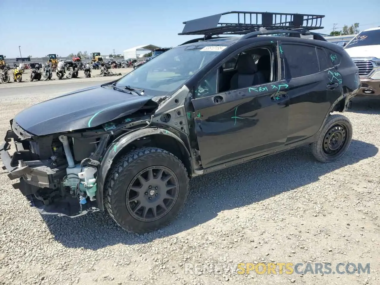 1 Photograph of a damaged car JF2GTAPC7L8226670 SUBARU CROSSTREK 2020