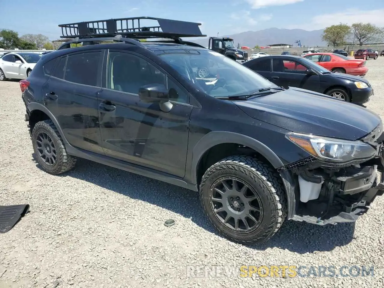 4 Photograph of a damaged car JF2GTAPC7L8226670 SUBARU CROSSTREK 2020