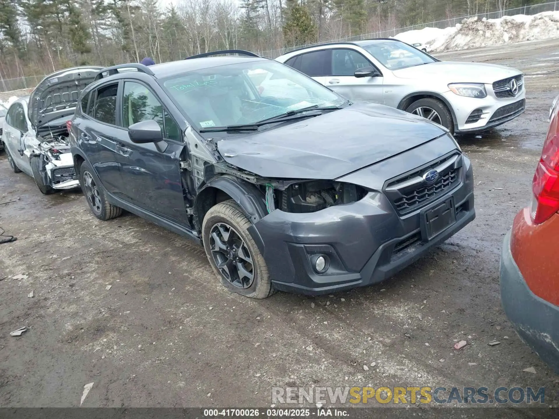 1 Фотография поврежденного автомобиля JF2GTAPC7L8250595 SUBARU CROSSTREK 2020