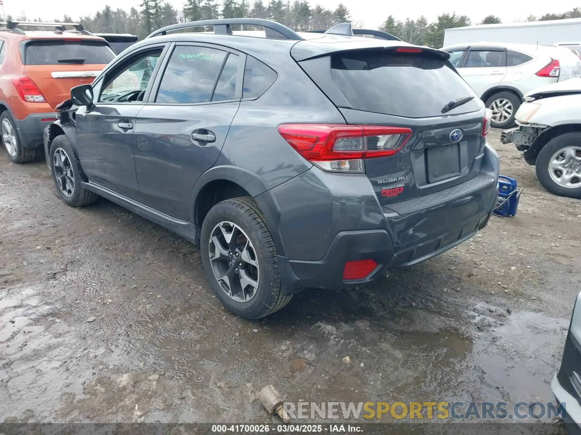 3 Фотография поврежденного автомобиля JF2GTAPC7L8250595 SUBARU CROSSTREK 2020