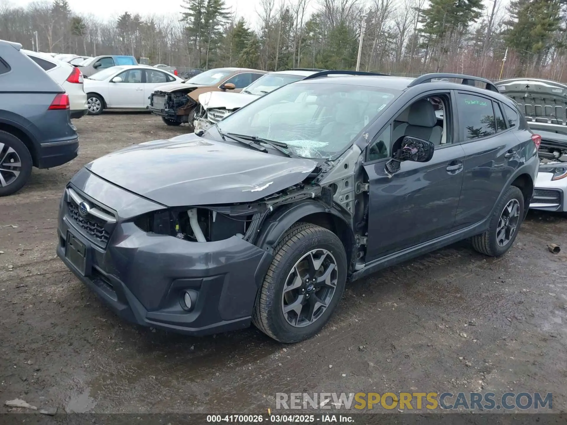 6 Фотография поврежденного автомобиля JF2GTAPC7L8250595 SUBARU CROSSTREK 2020