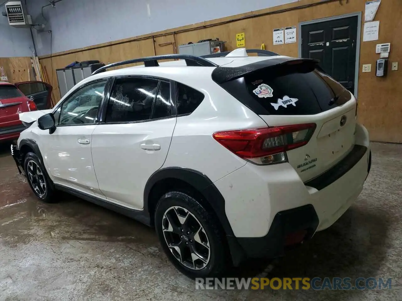 2 Photograph of a damaged car JF2GTAPC8LH254042 SUBARU CROSSTREK 2020