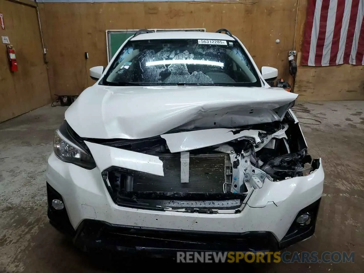 5 Photograph of a damaged car JF2GTAPC8LH254042 SUBARU CROSSTREK 2020