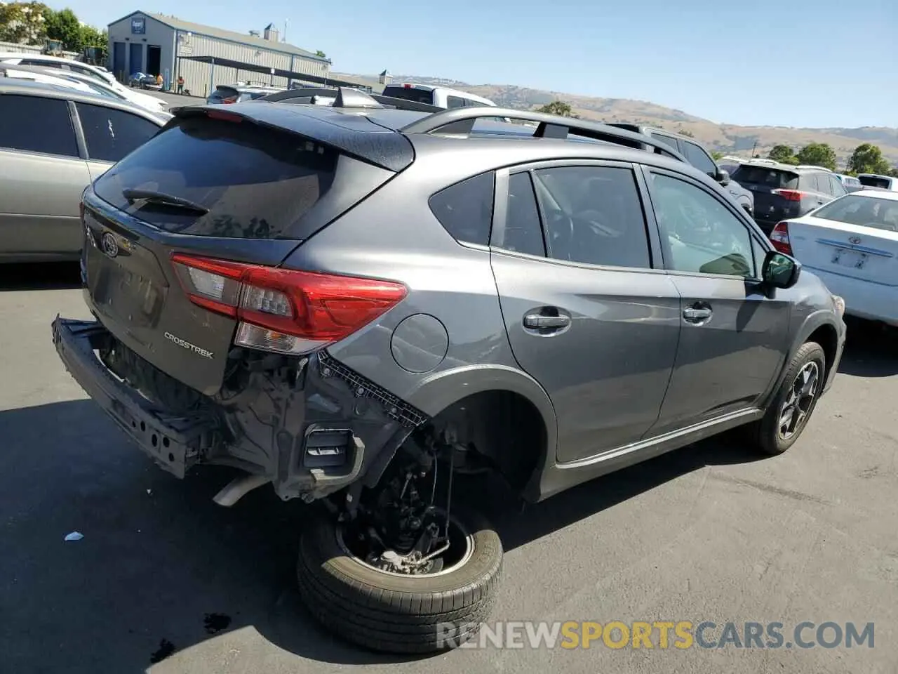 3 Photograph of a damaged car JF2GTAPCXL8258836 SUBARU CROSSTREK 2020