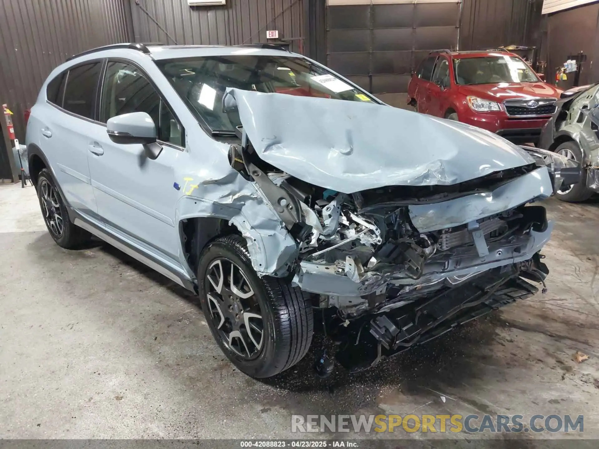 1 Photograph of a damaged car JF2GTDNC4LH282960 SUBARU CROSSTREK 2020