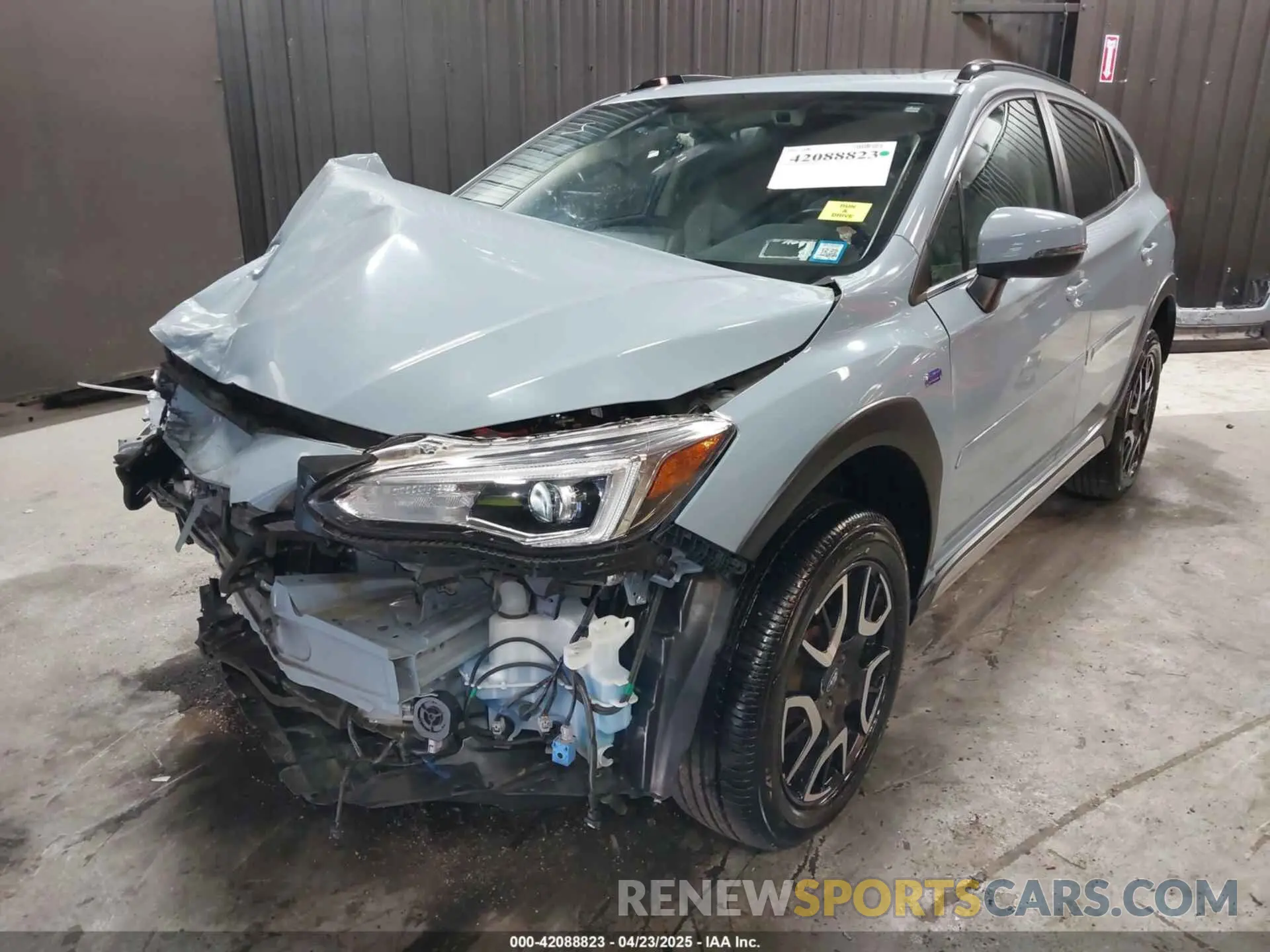 2 Photograph of a damaged car JF2GTDNC4LH282960 SUBARU CROSSTREK 2020